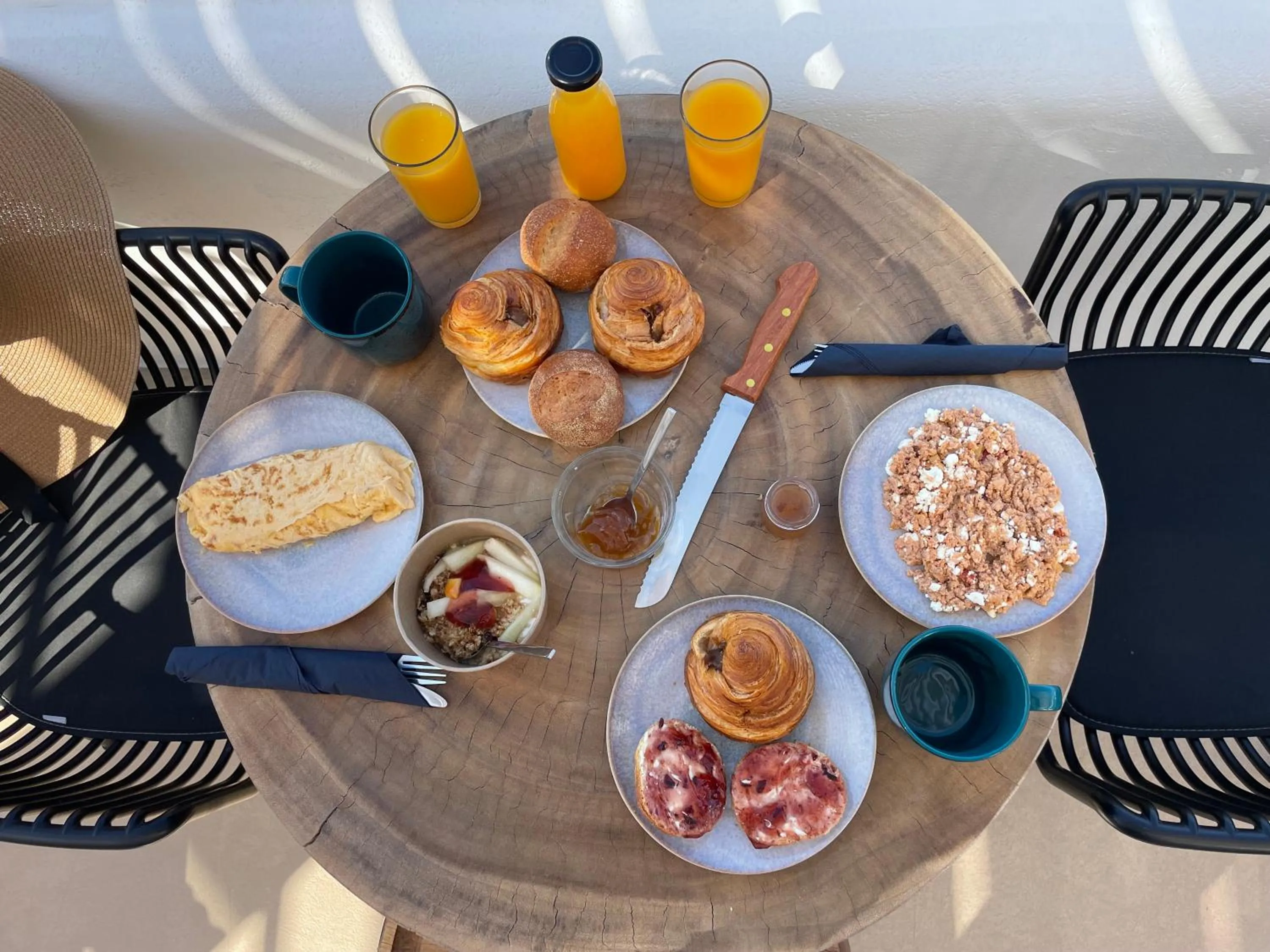 Breakfast in Imera Vista Suites