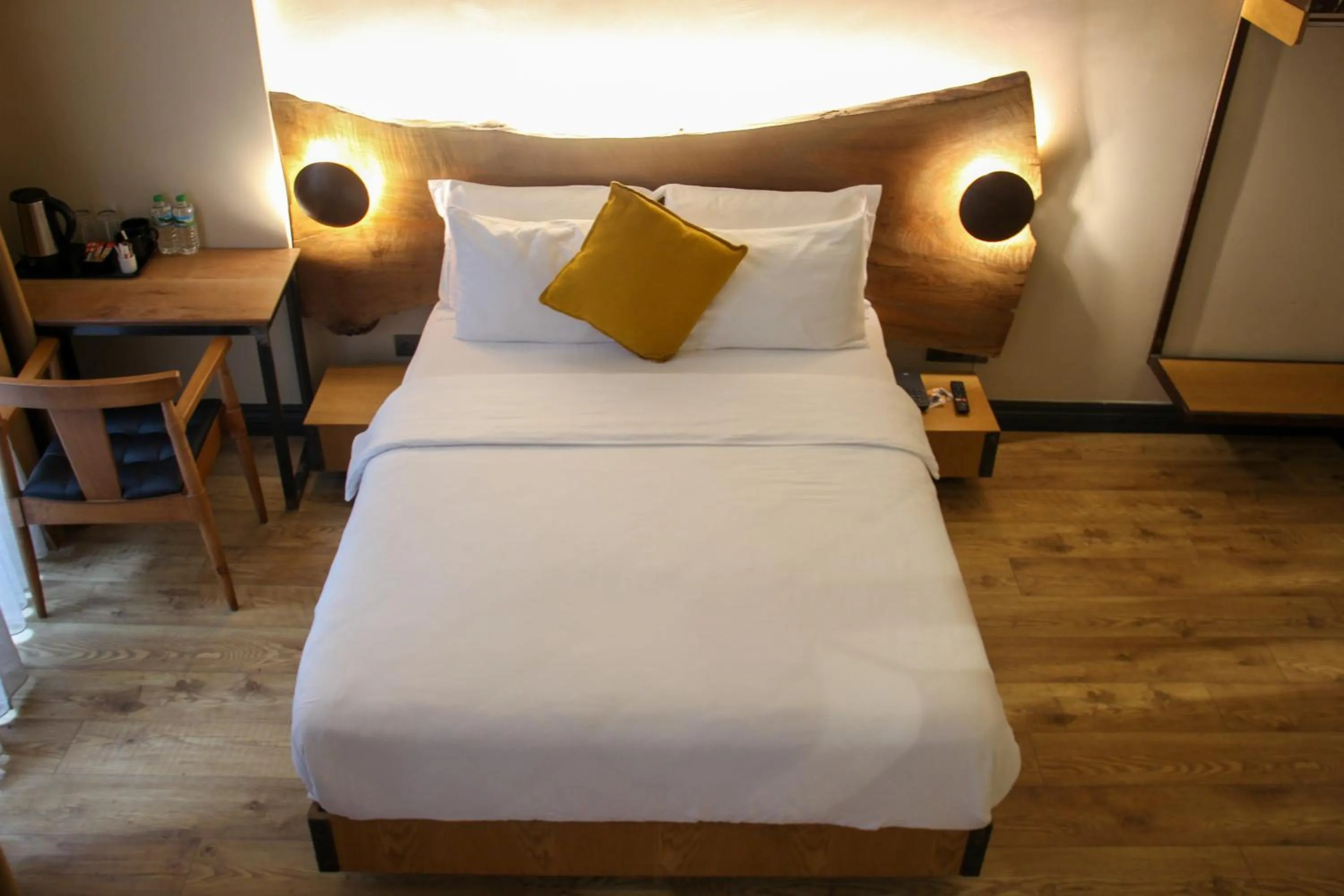Bed in Taksimbul Design Hotel