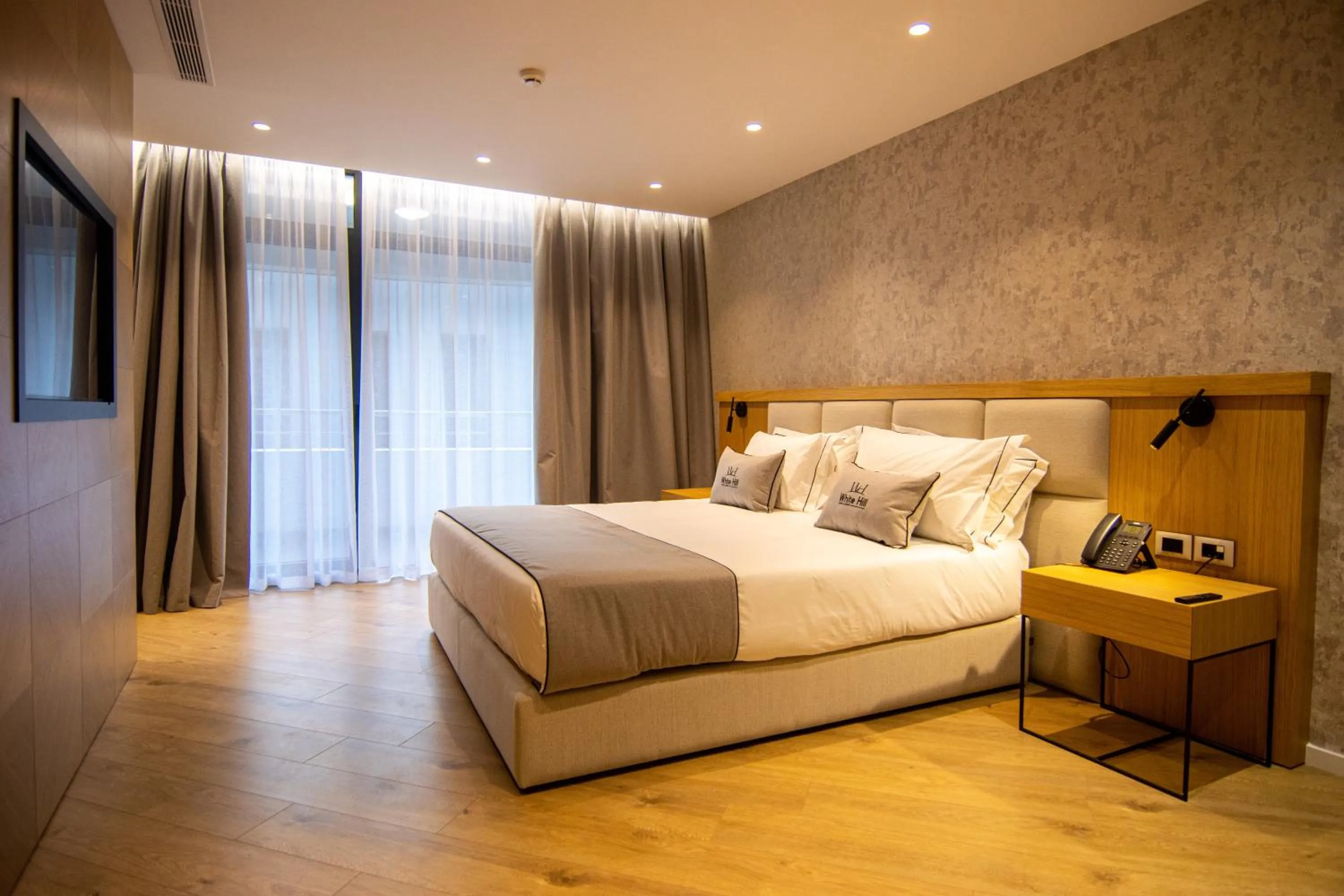 Bed in White Hill Hotel, SPA & Conferences