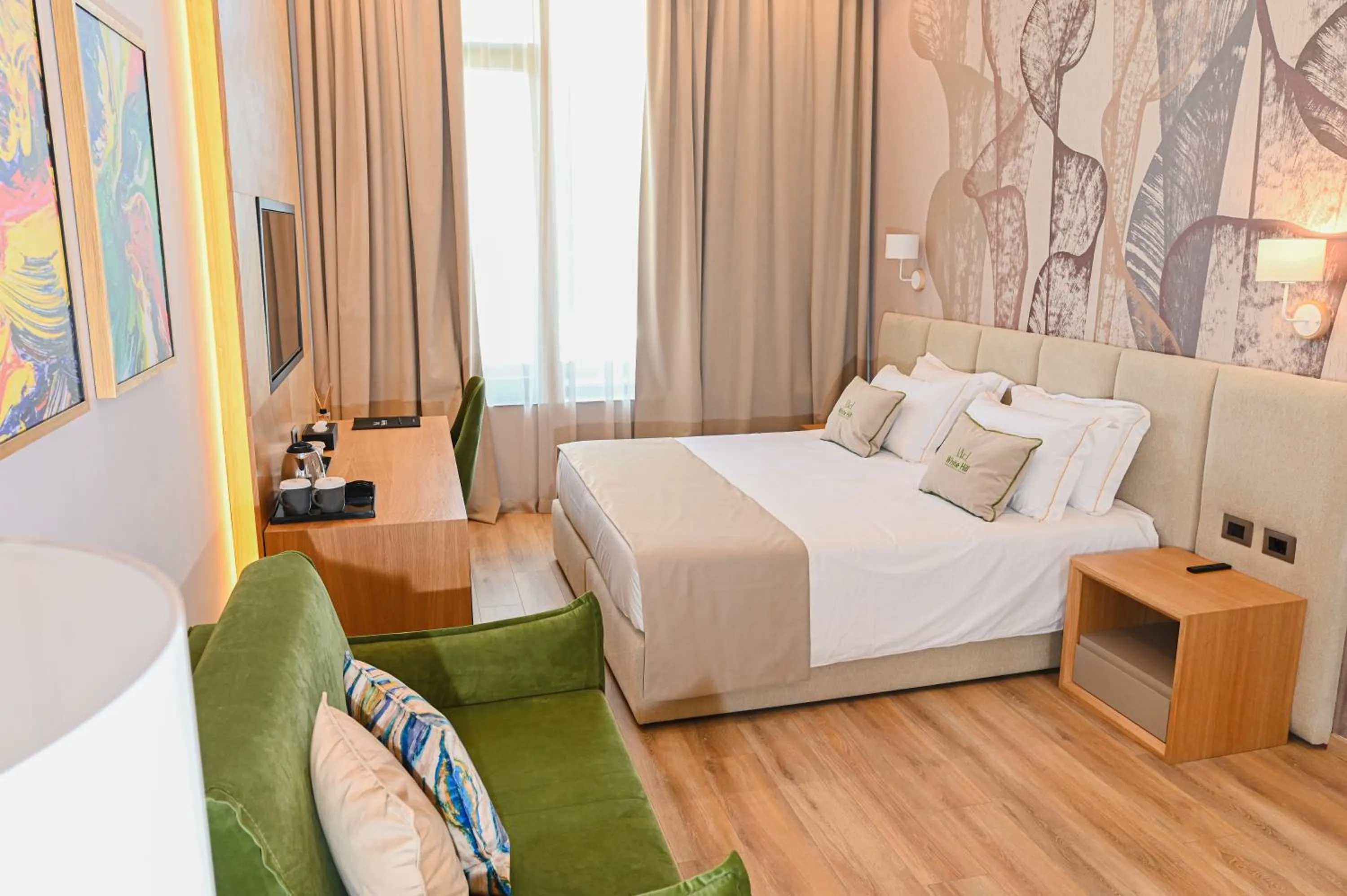 Photo of the whole room, Bed in White Hill Hotel, SPA & Conferences