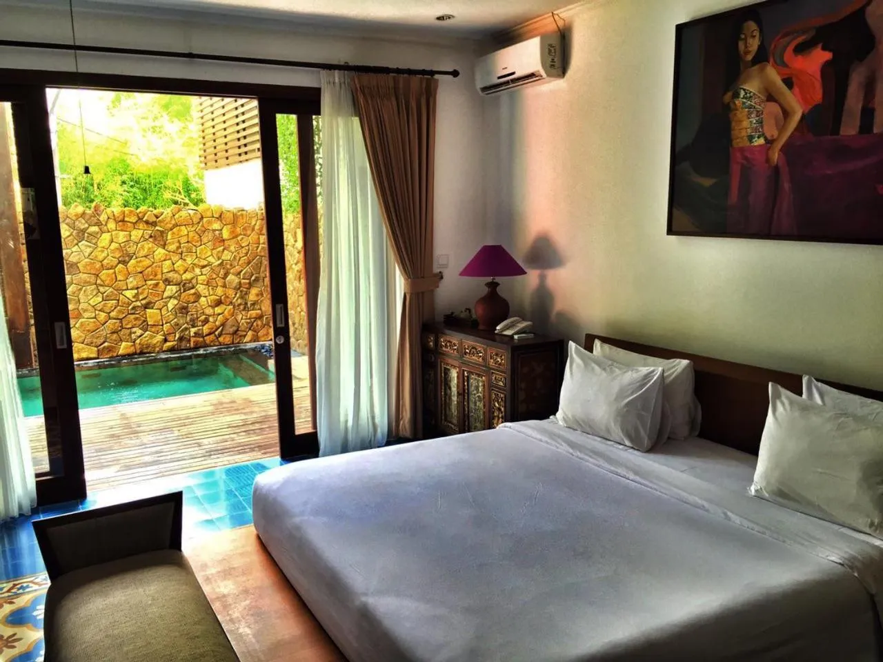 Bedroom, Bed in Aqua Octaviana Bali Villa