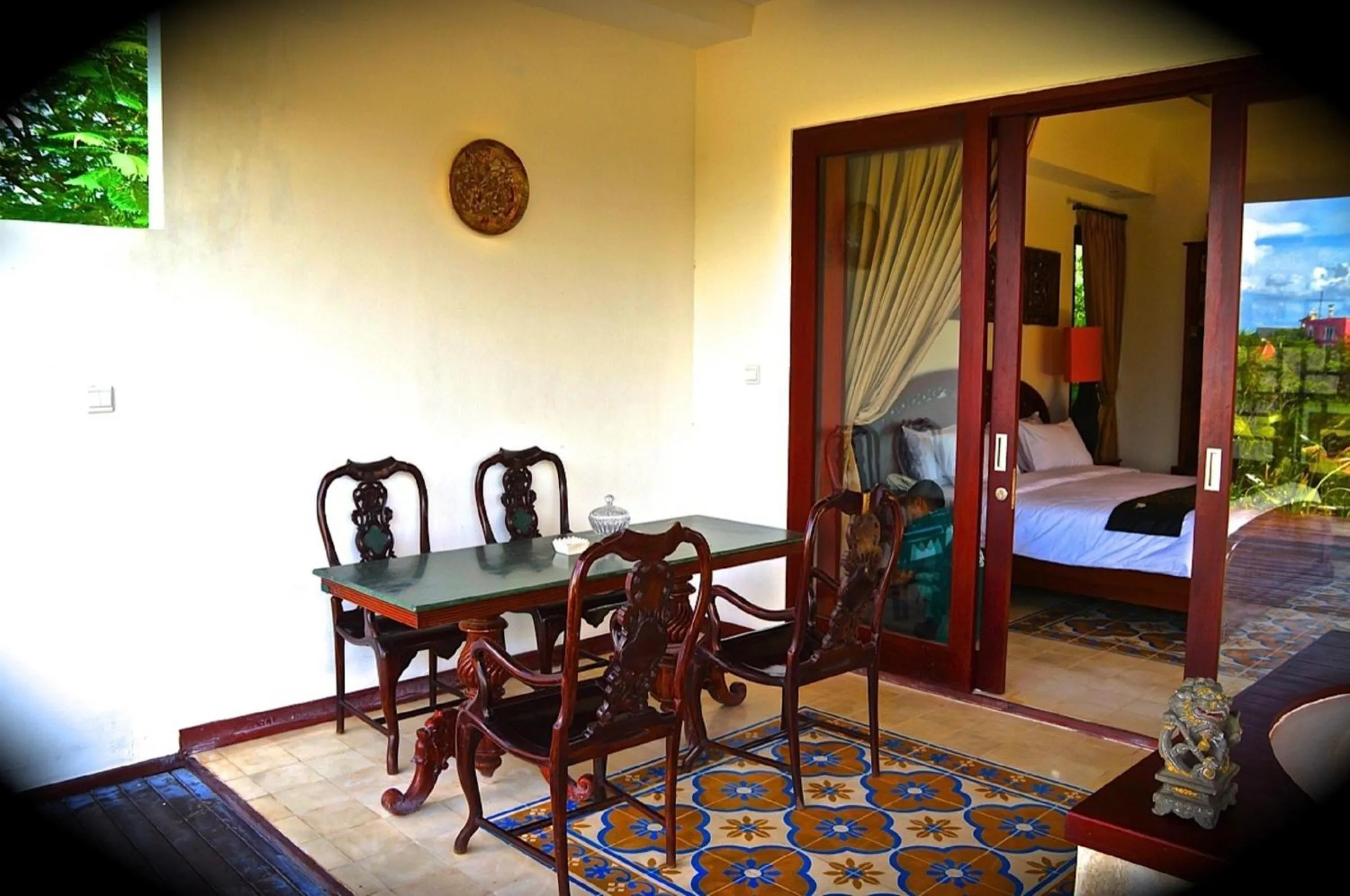 Balcony/Terrace in Aqua Octaviana Bali Villa