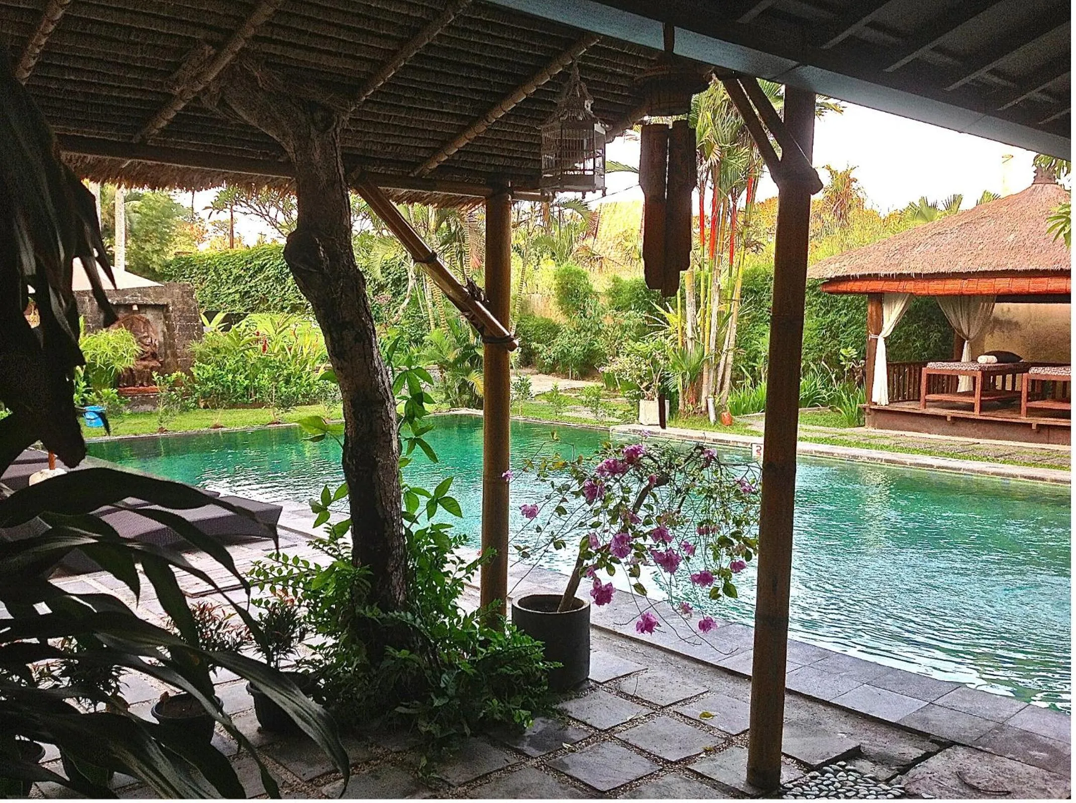 Pool view in Aqua Octaviana Bali Villa
