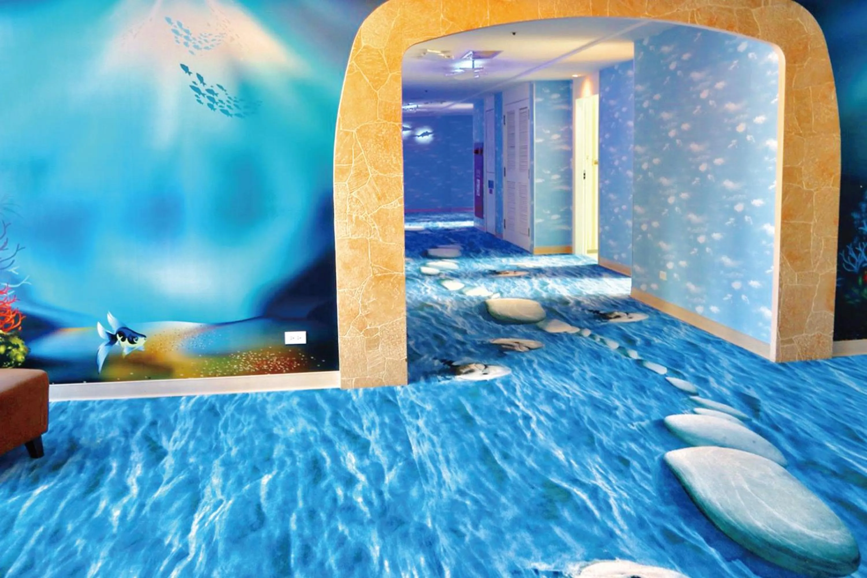 Decorative detail in Uni-Resort Kenting