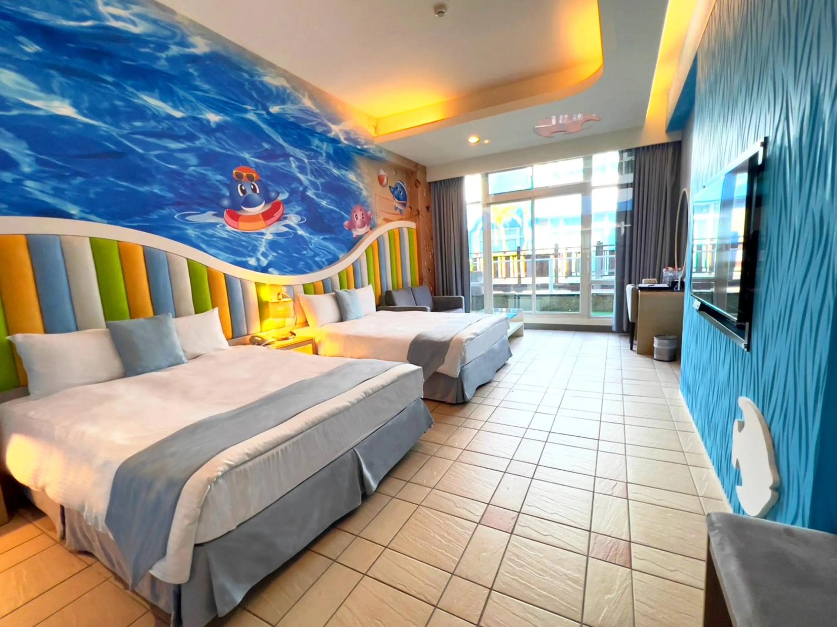 Photo of the whole room in Uni-Resort Kenting