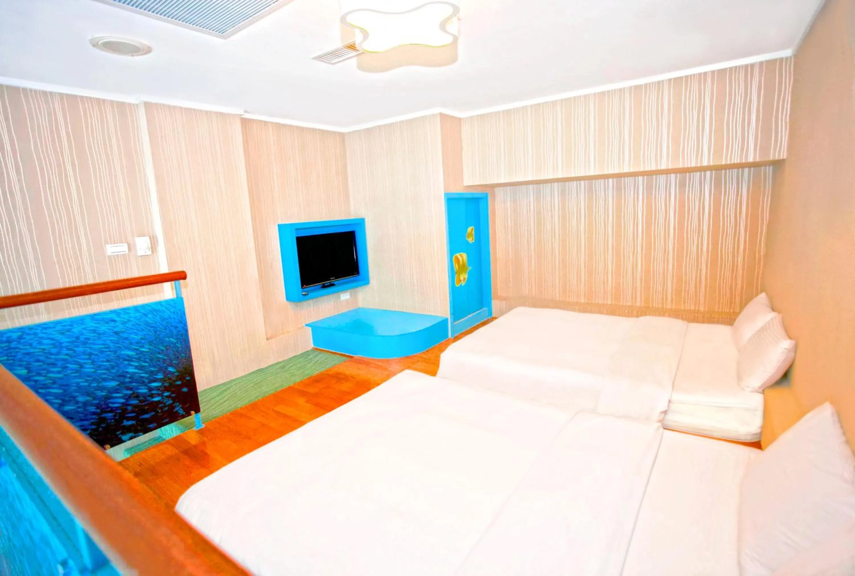 Bed in Uni-Resort Kenting