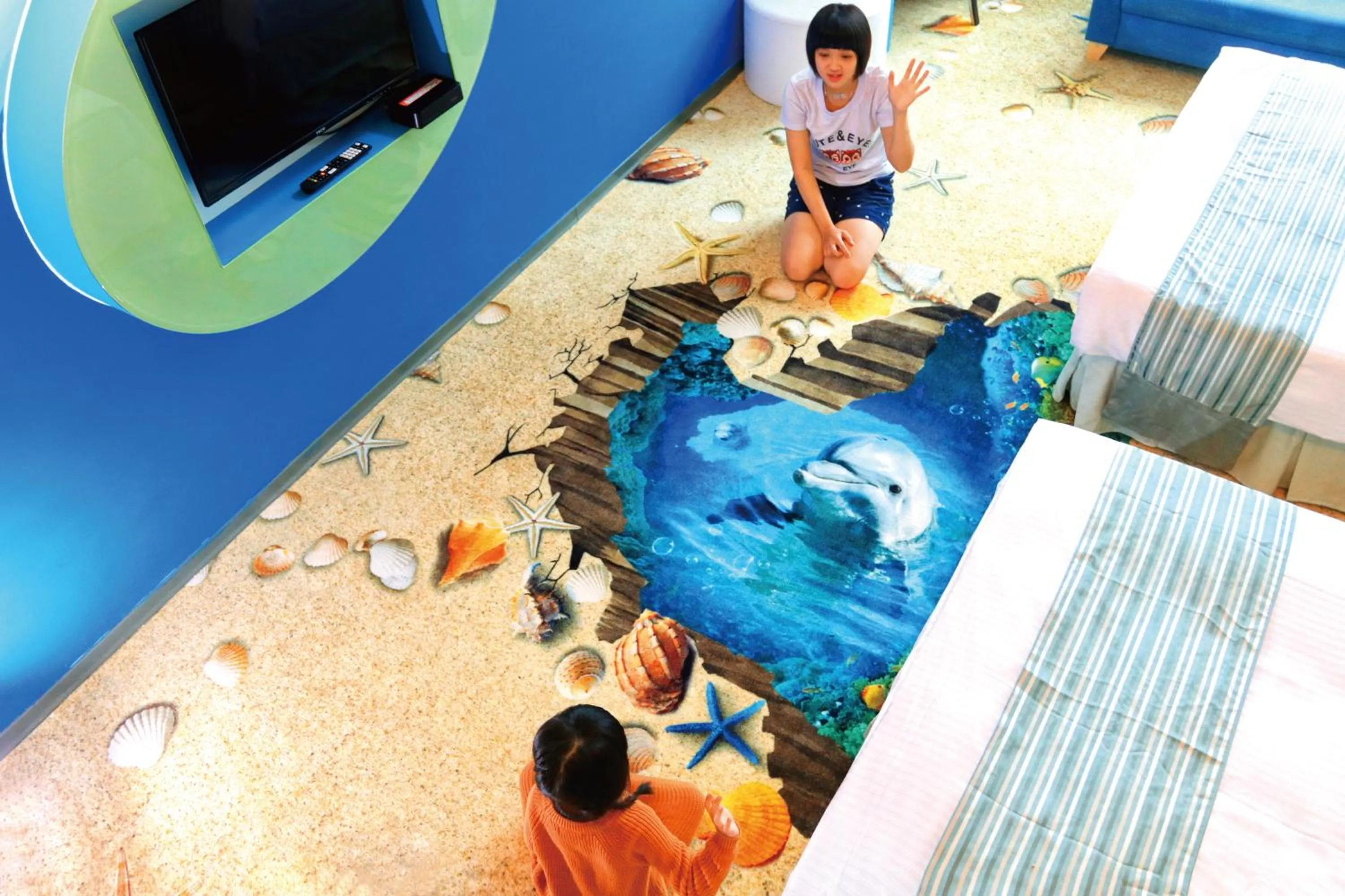 Decorative detail in Uni-Resort Kenting