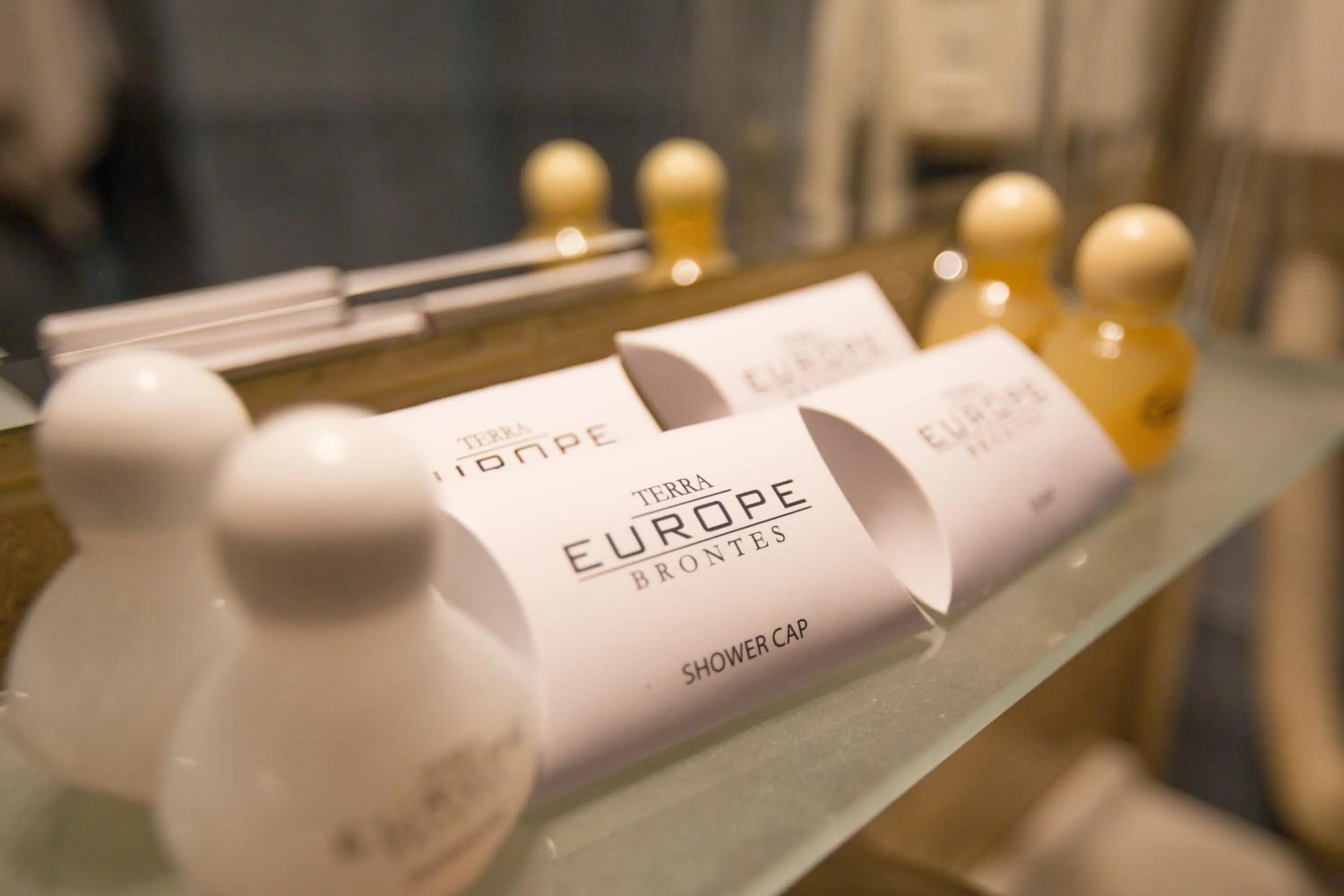 Bathroom in Terra Europe Brontes Hotel