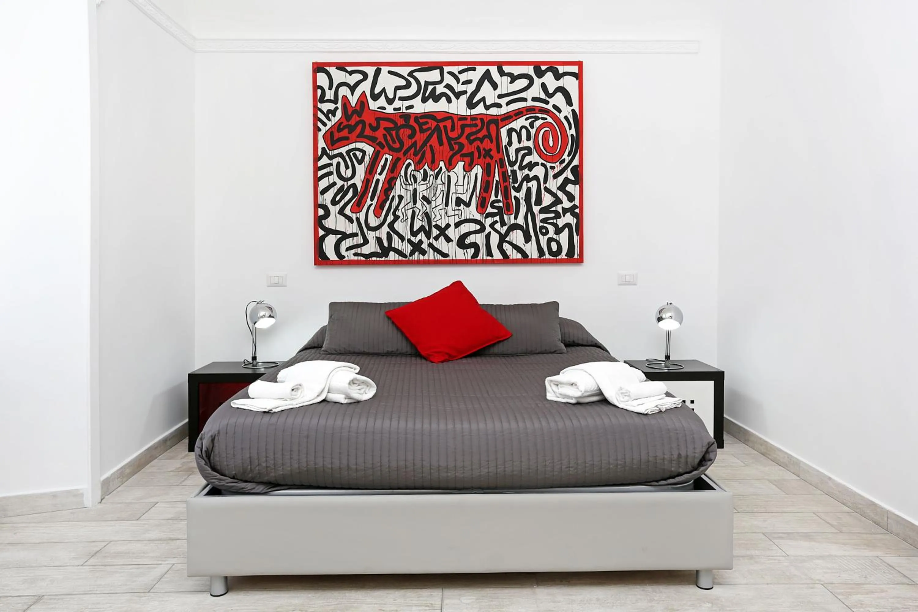 Bed in Houspitality Nero Bed & Breakfast