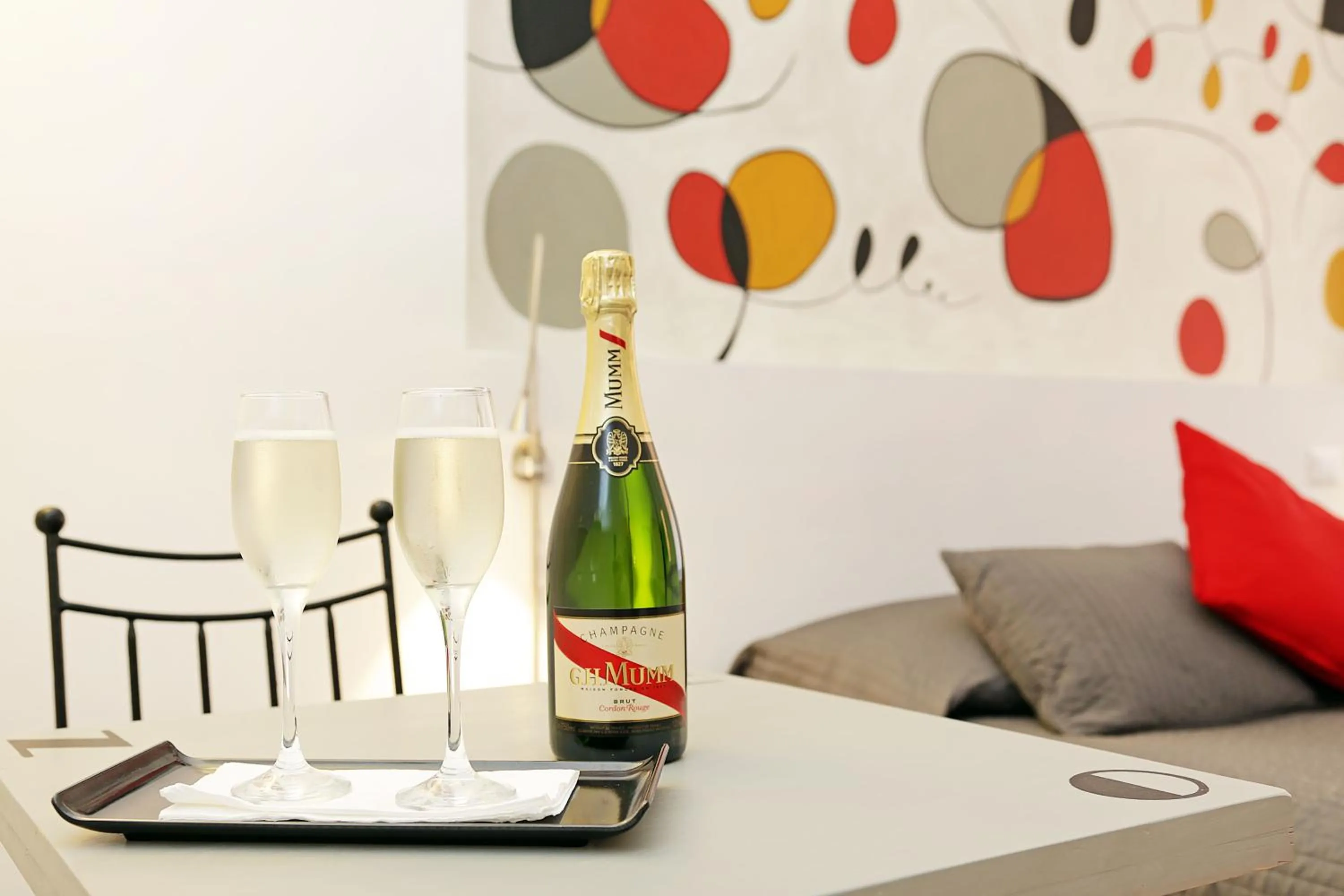 Decorative detail in Houspitality Nero Bed & Breakfast