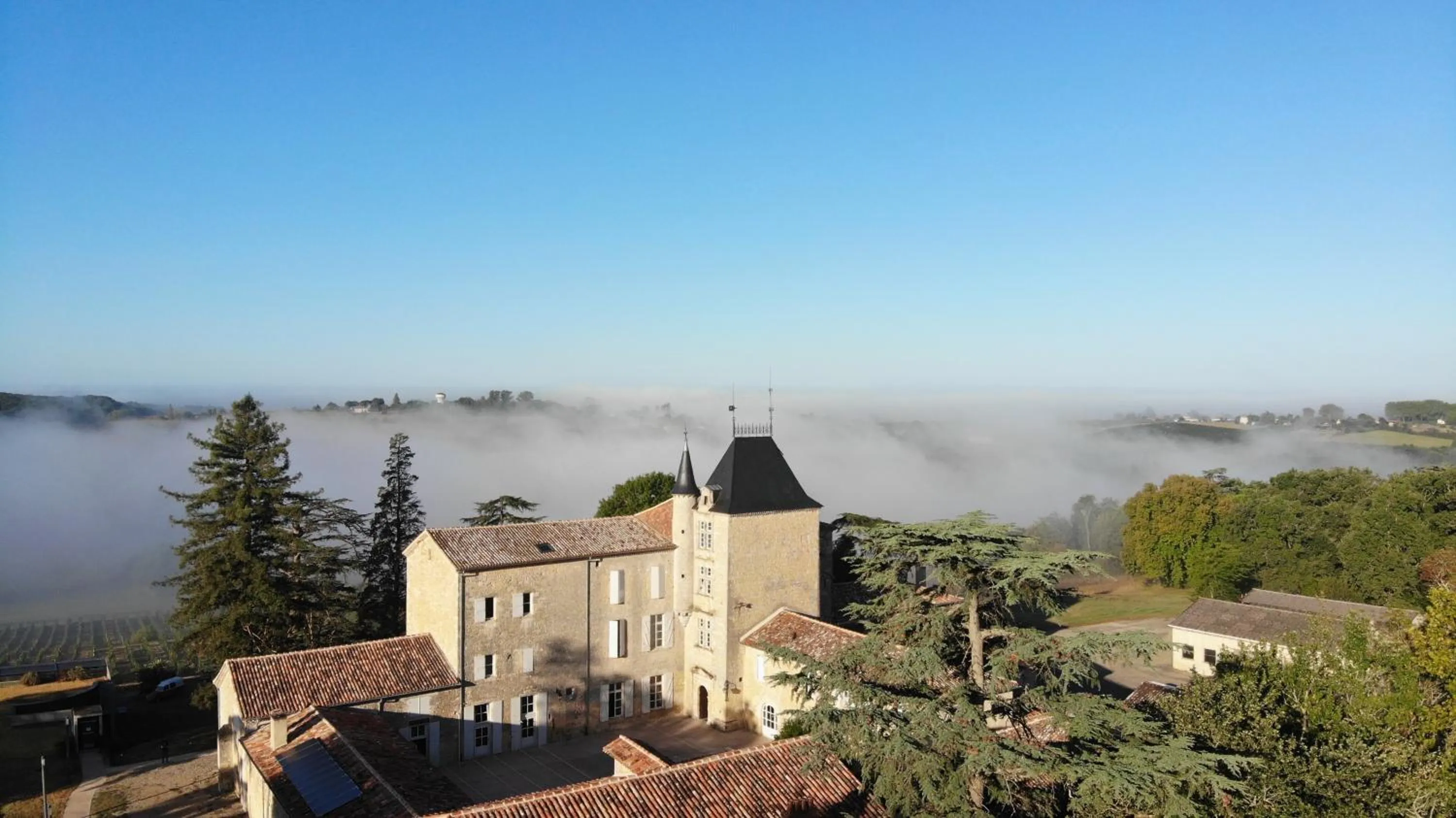 Garden in Château de Mons Armagnac