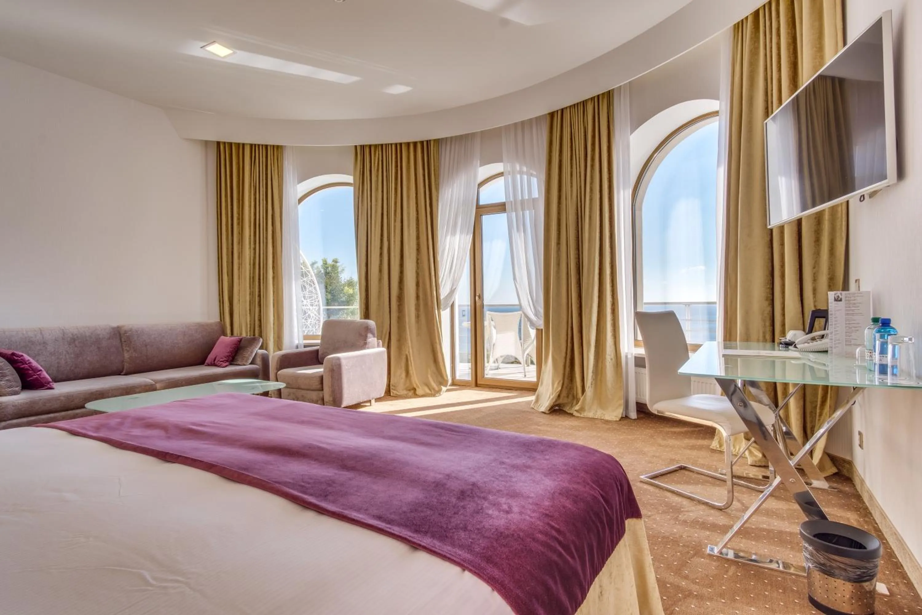 Bed in Hotel Panorama De Luxe