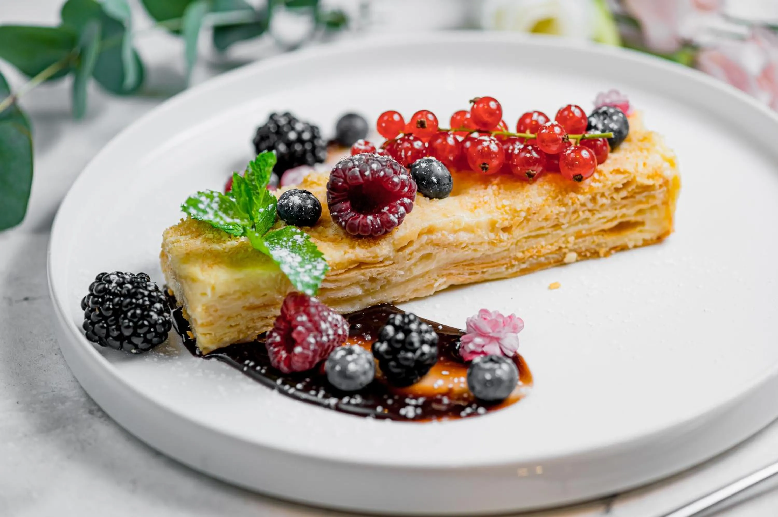 Food close-up in Hotel Panorama De Luxe