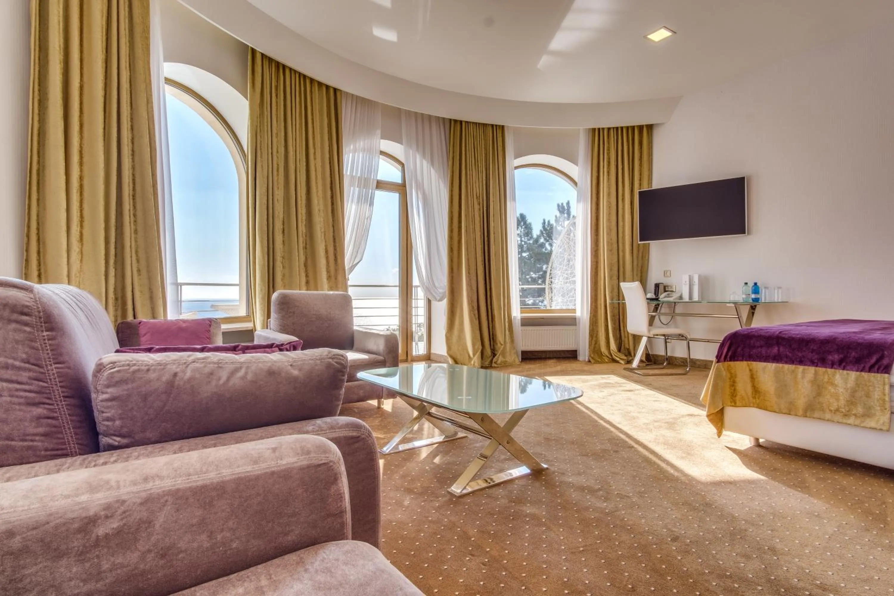 Bed in Hotel Panorama De Luxe