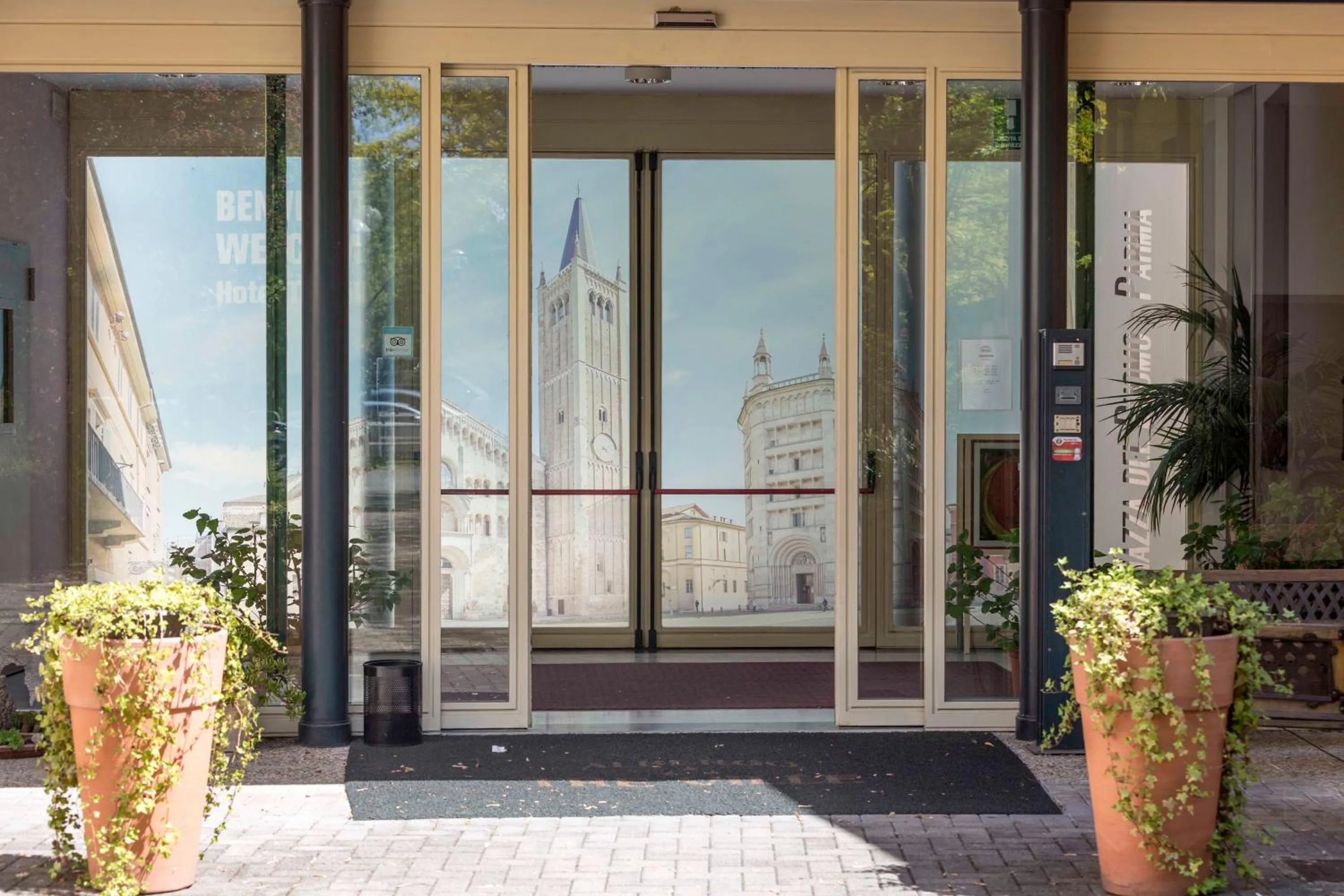 Facade/entrance in Hotel Tre Ville