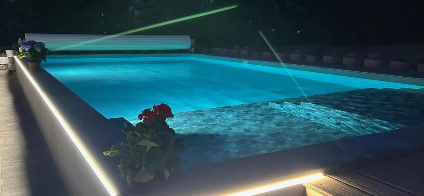 Pool view in Hotel Tre Ville