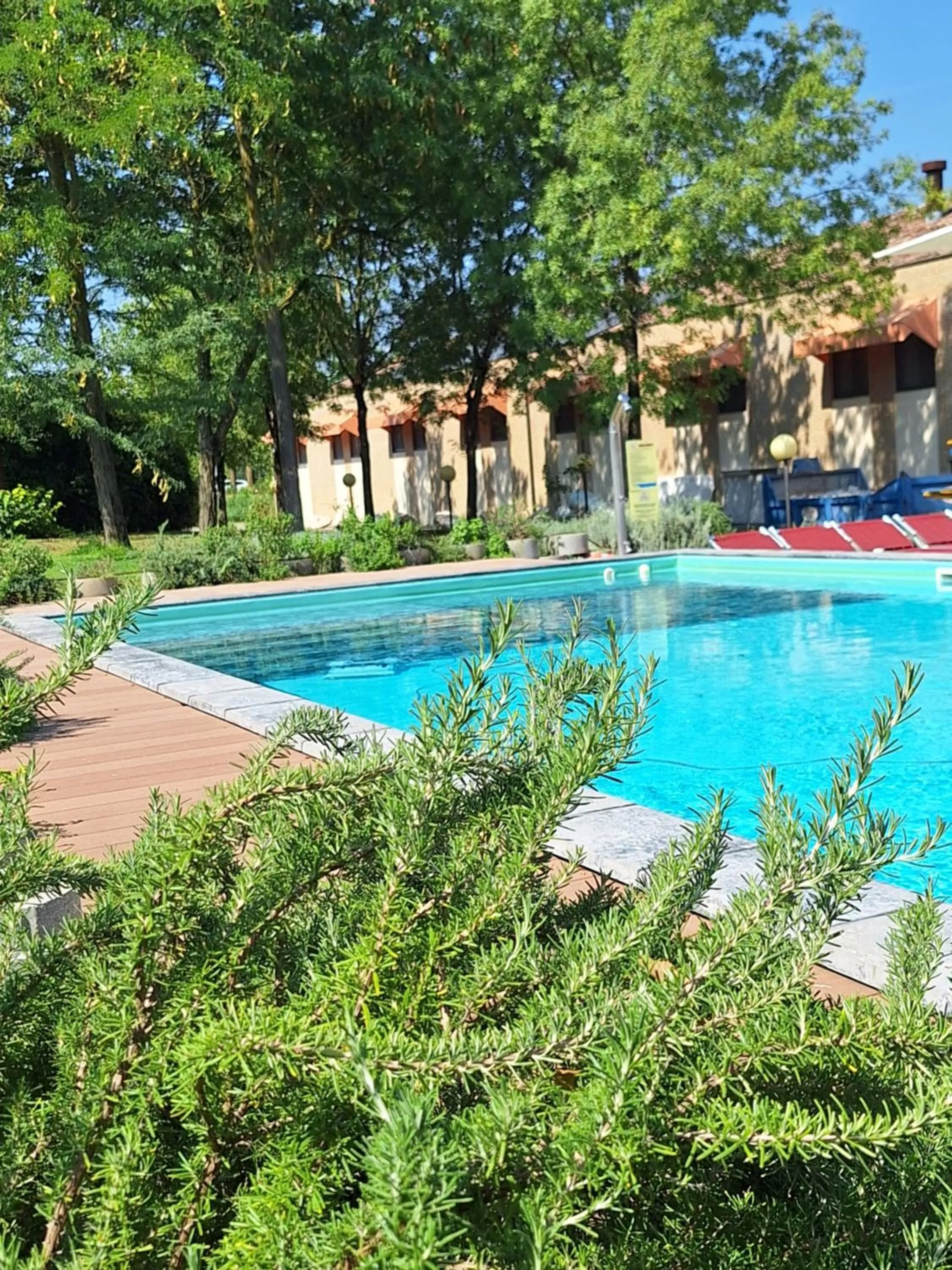 Pool view in Hotel Tre Ville