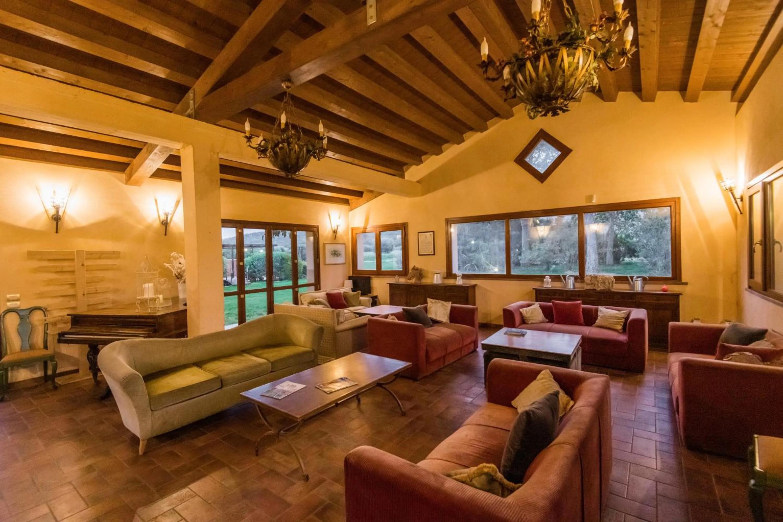 Lobby or reception in Tenuta Agricola dell'Uccellina