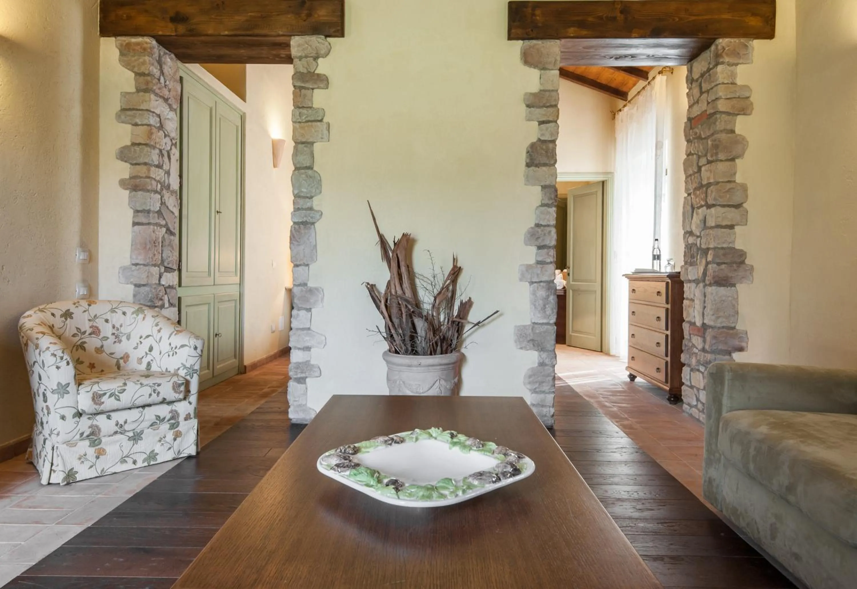 Living room in Tenuta Agricola dell'Uccellina