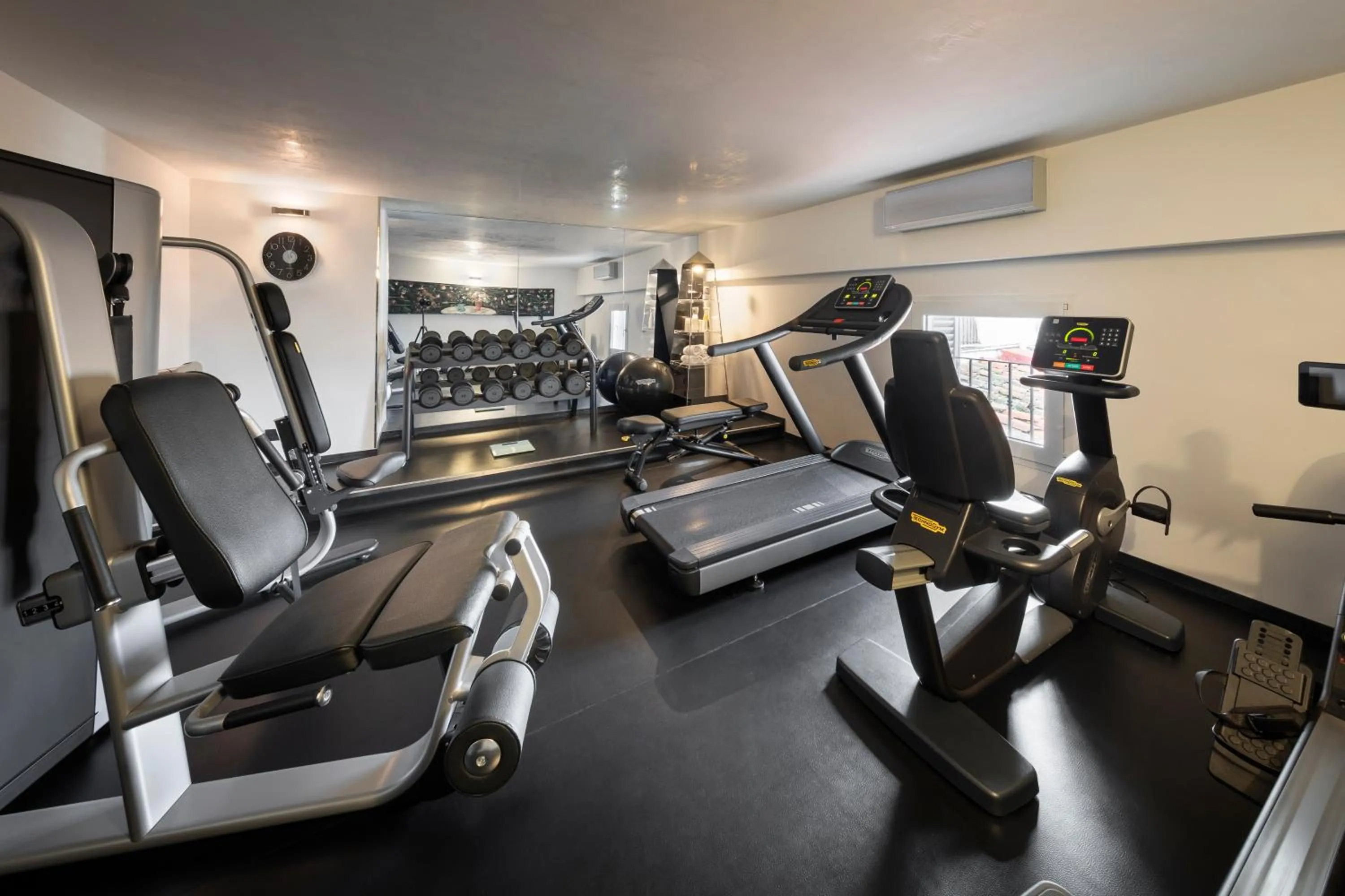 Fitness centre/facilities in LHP Hotel River & SPA