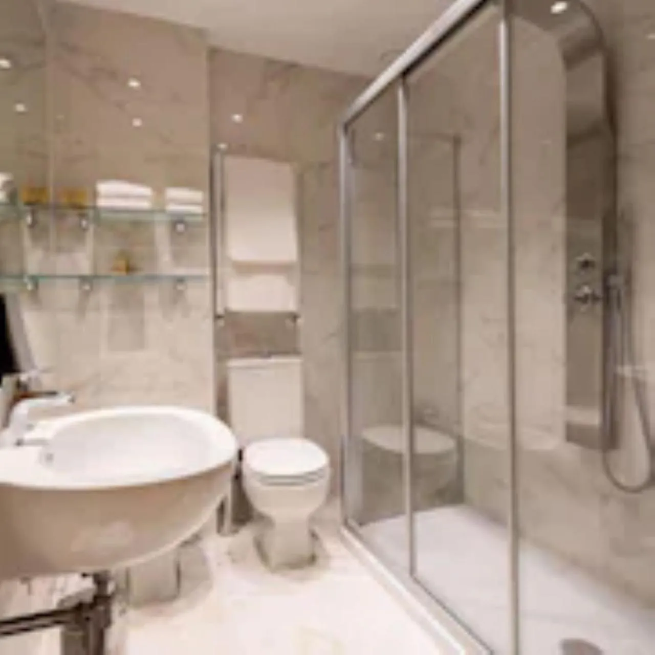 Bathroom in Best Western Air Hotel Linate