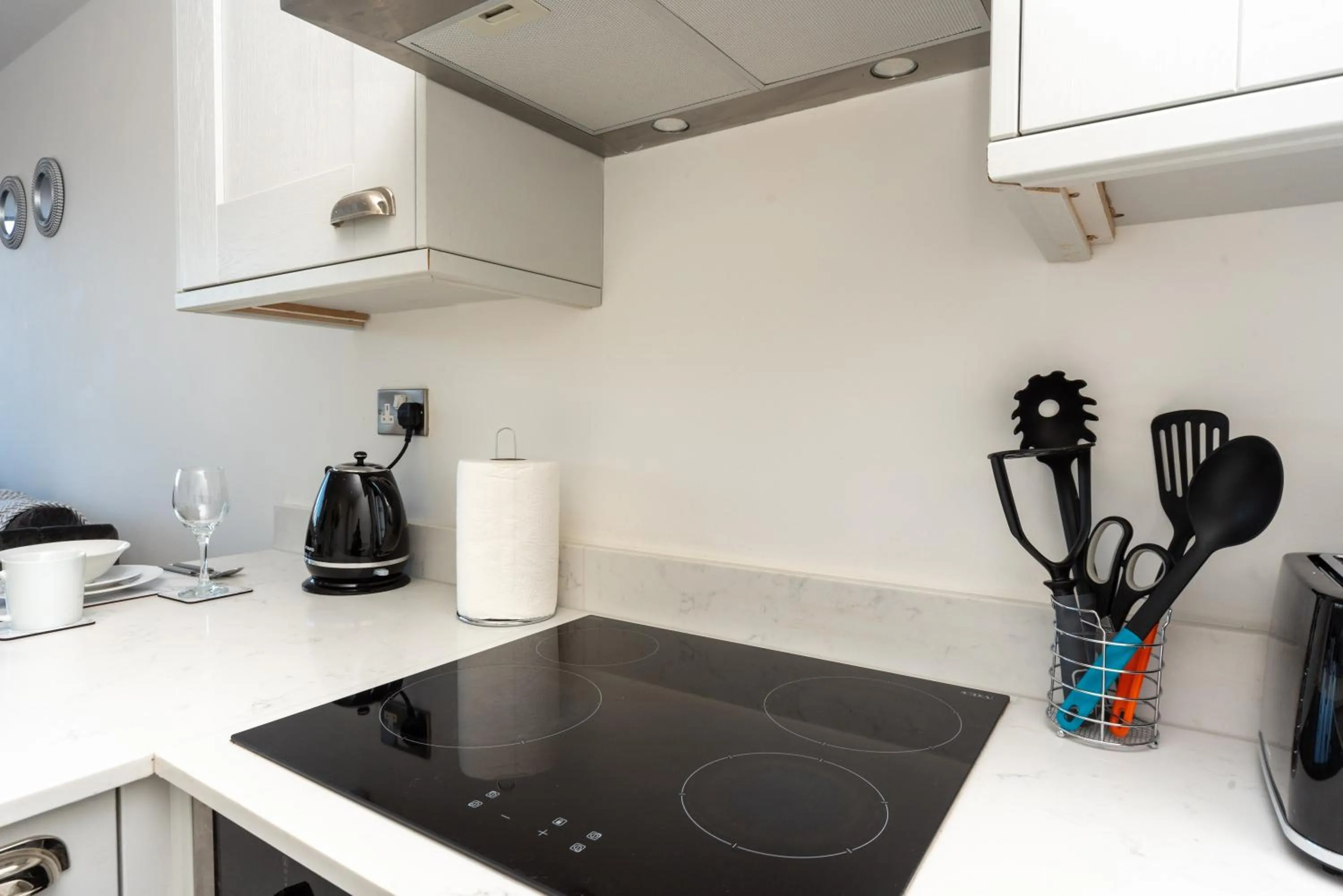 Kitchen or kitchenette, Kitchen/Kitchenette in Modern Apartments in Kings Lynn with Free Wi-Fi