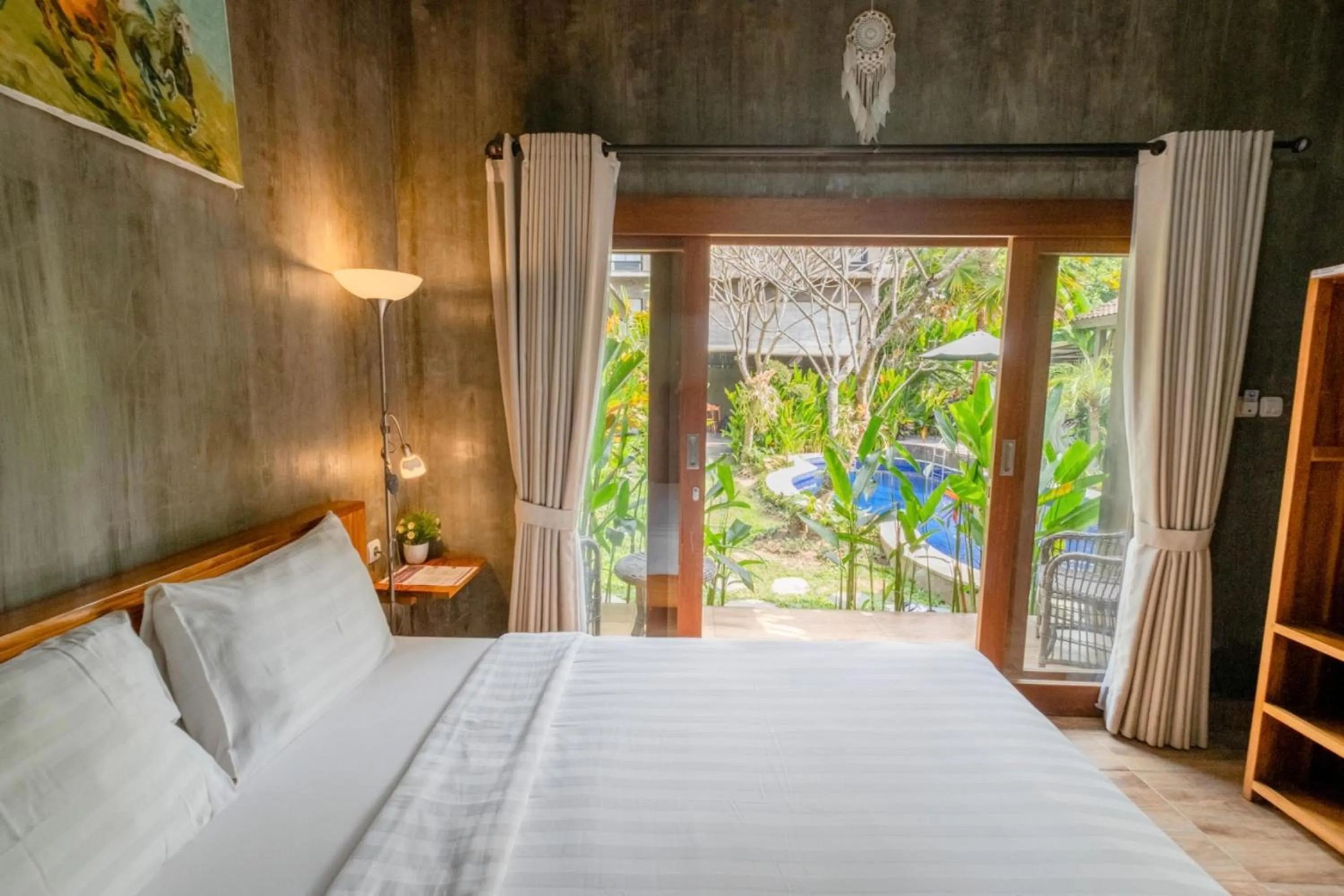 Bed in Elemento Homestay Badung