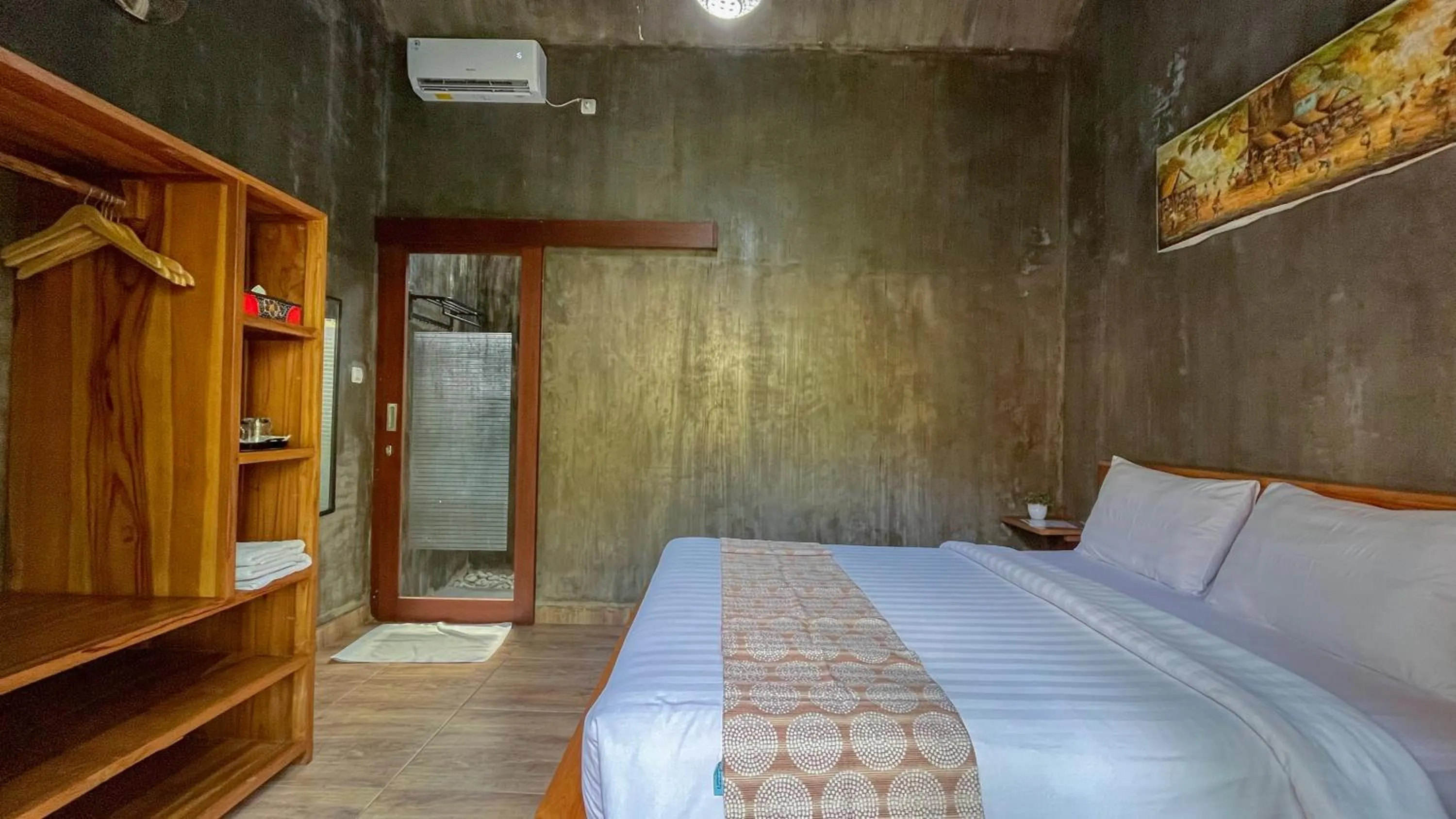 Bed in Elemento Homestay Badung