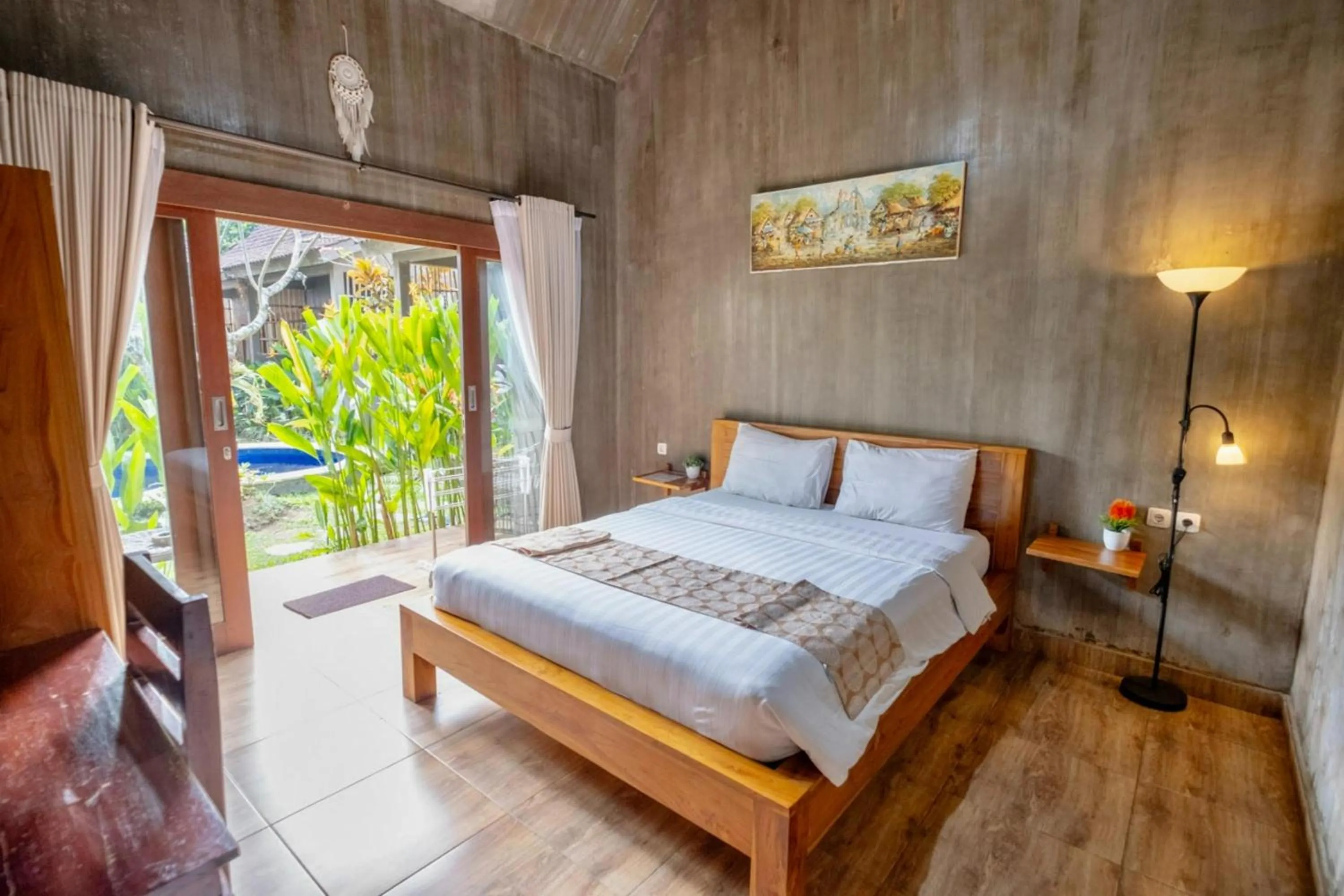 Bed in Elemento Homestay Badung