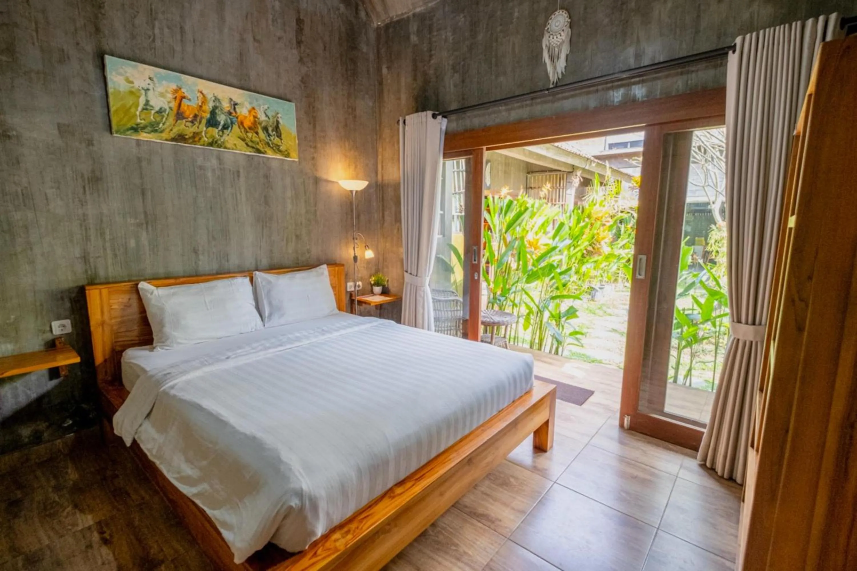 Bed in Elemento Homestay Badung