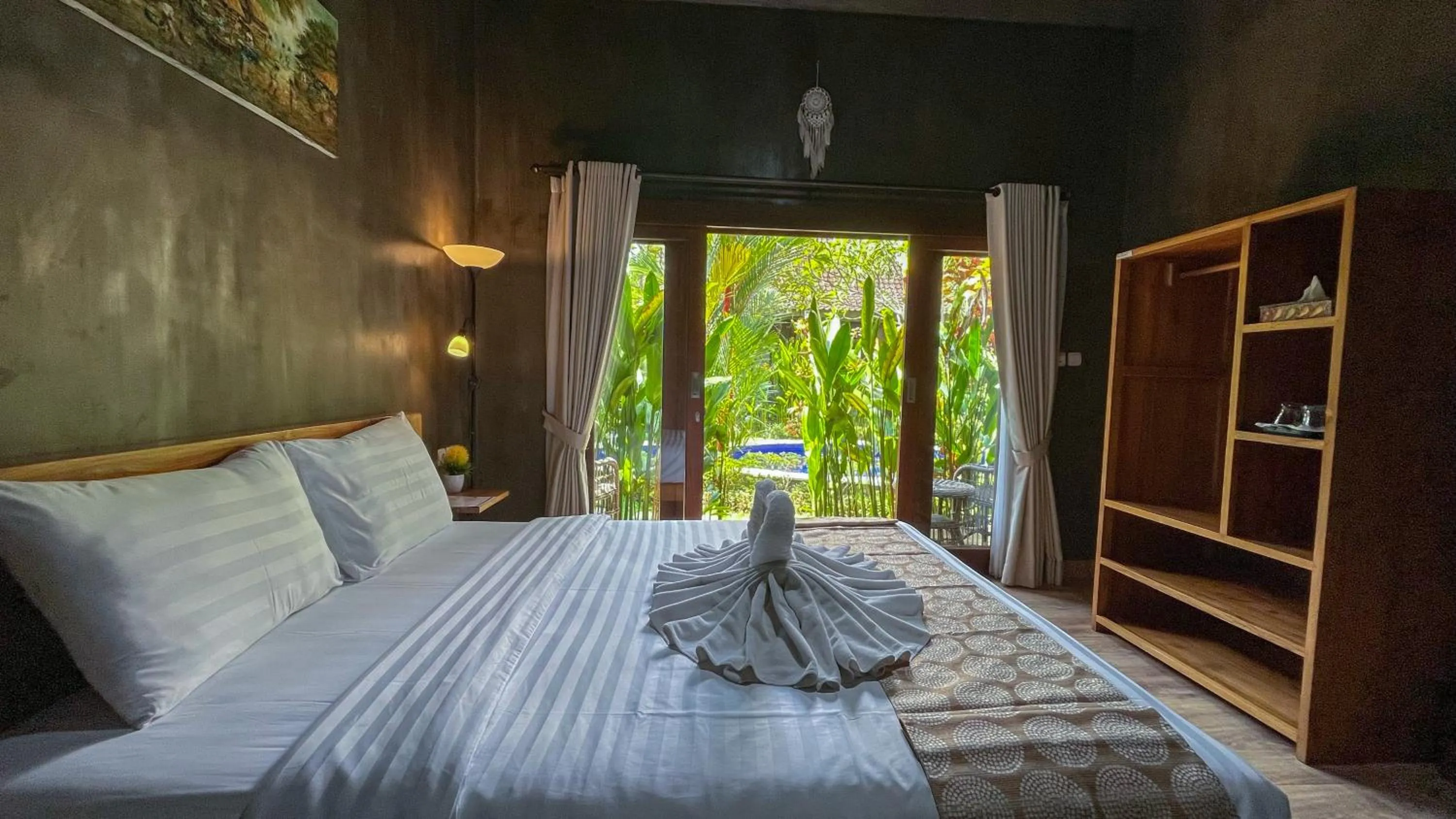 Bed in Elemento Homestay Badung