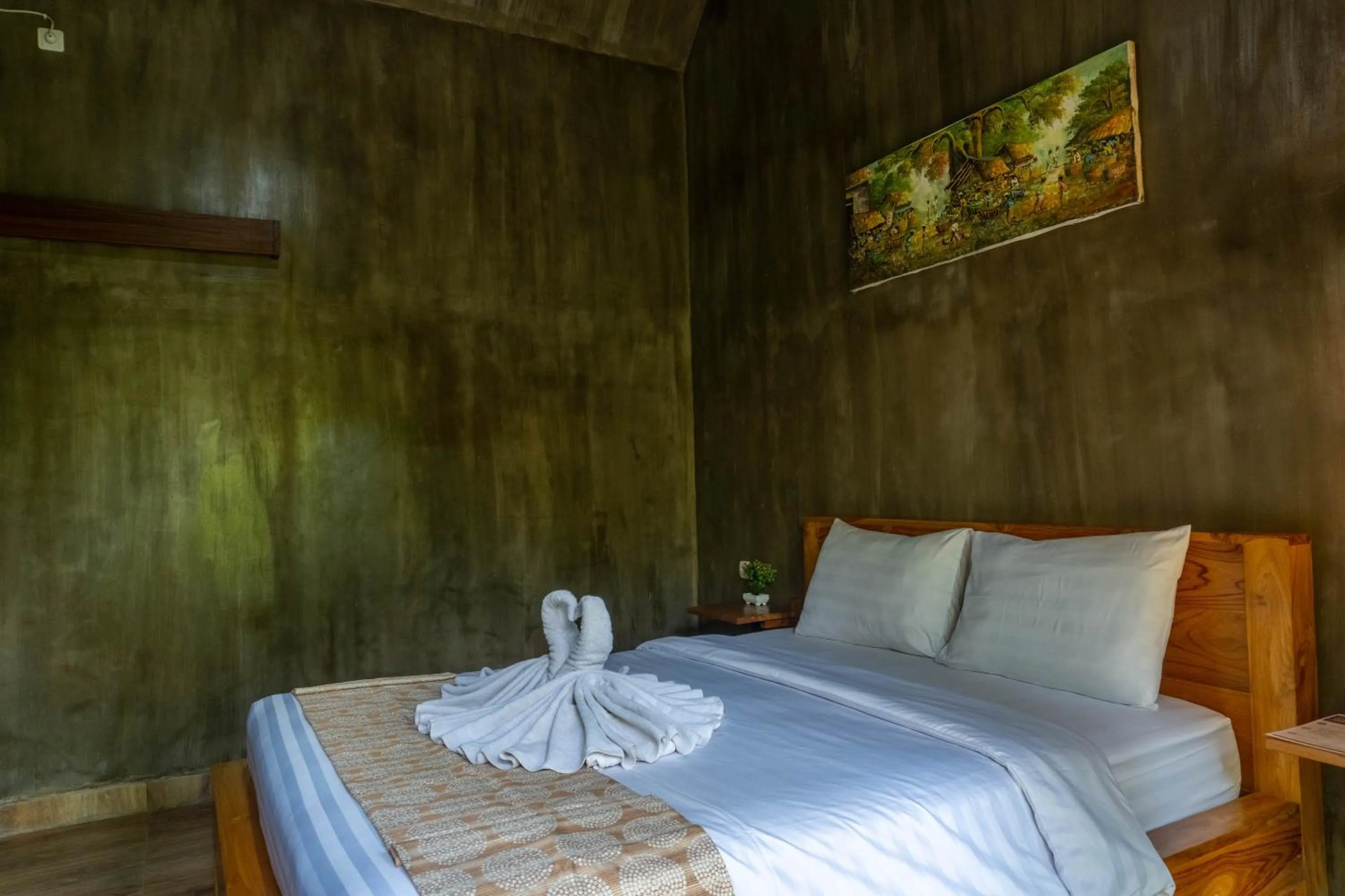 Bed in Elemento Homestay Badung