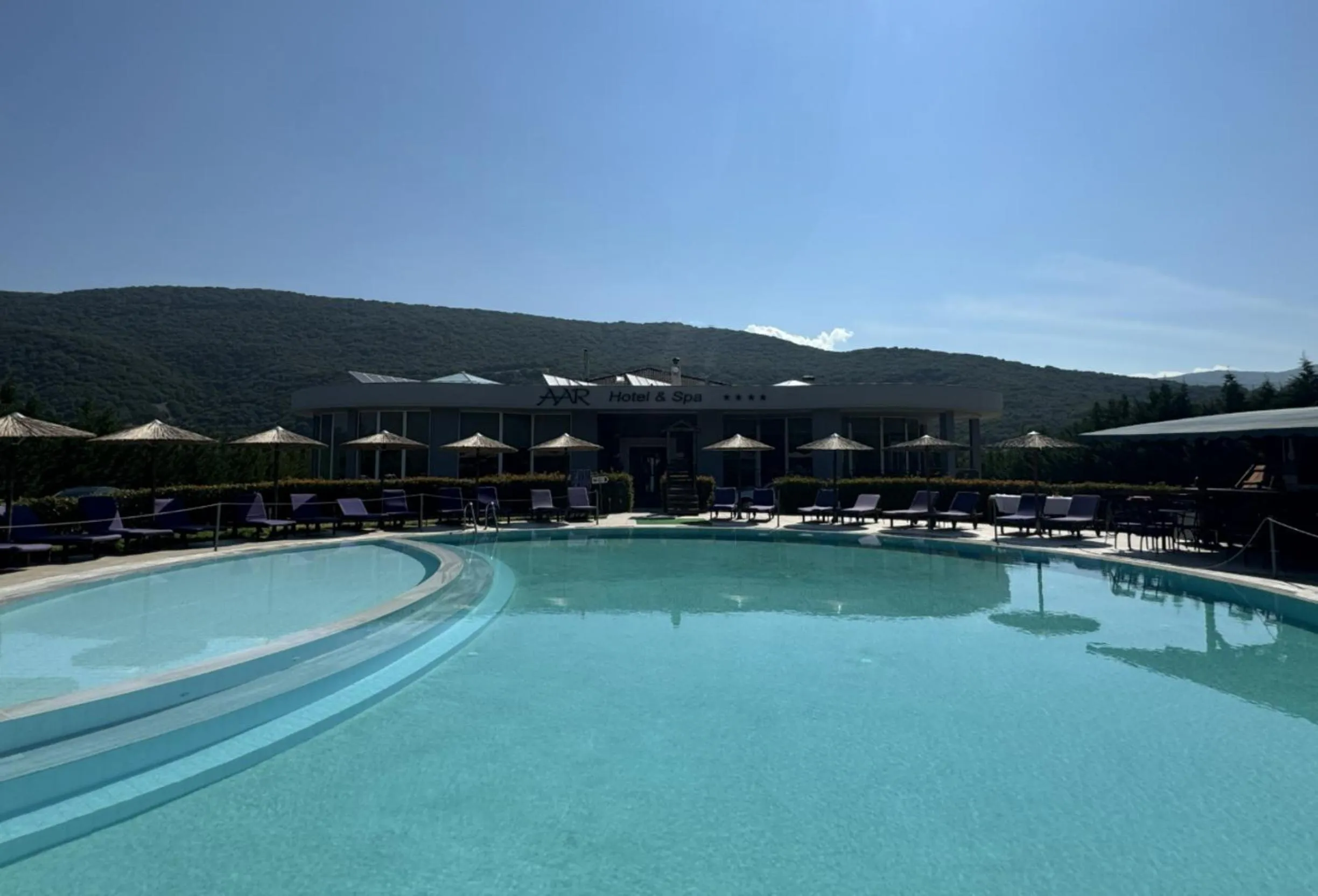 Swimming pool in Aar Hotel & Spa Ioannina