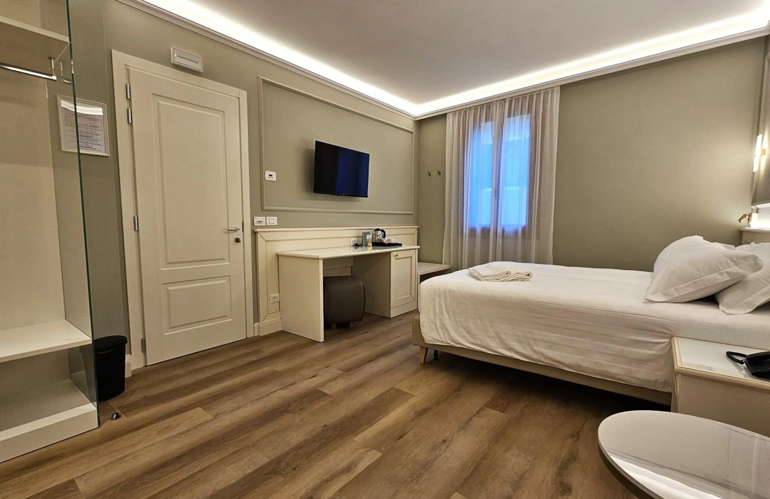 Bed in Hotel Guerrini