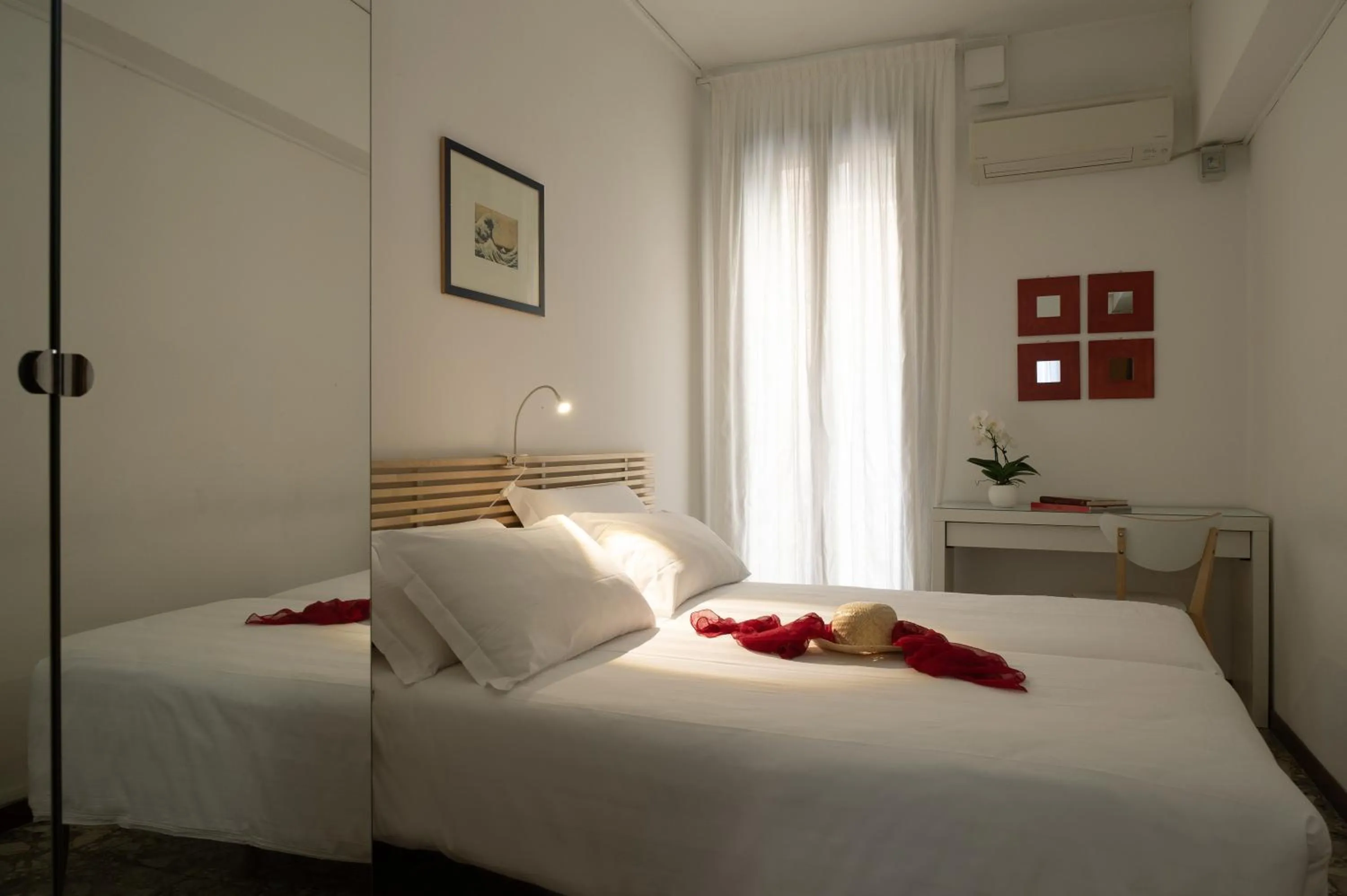 Bed in Hotel Guerrini