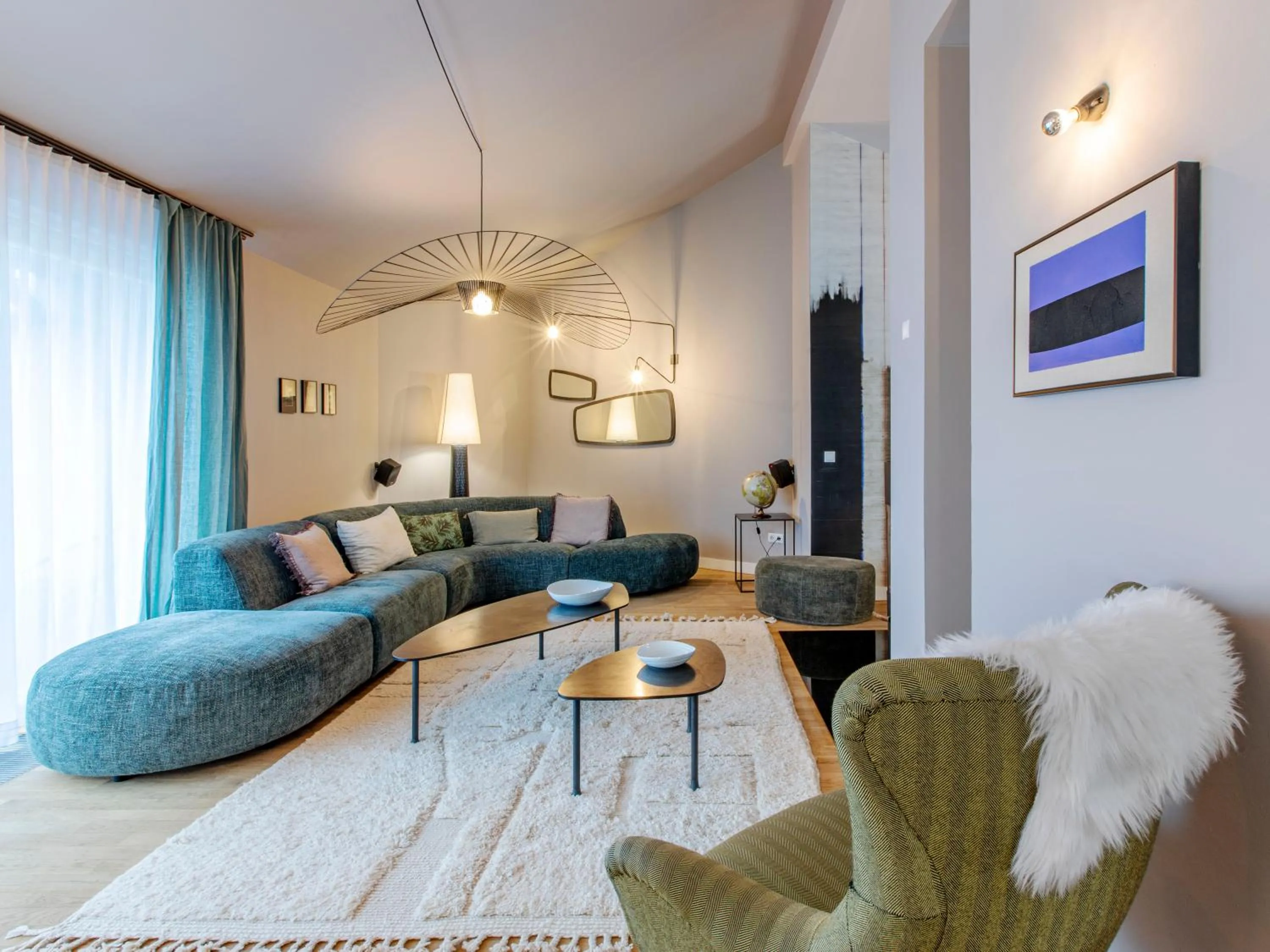 Living room in Gorki Apartments