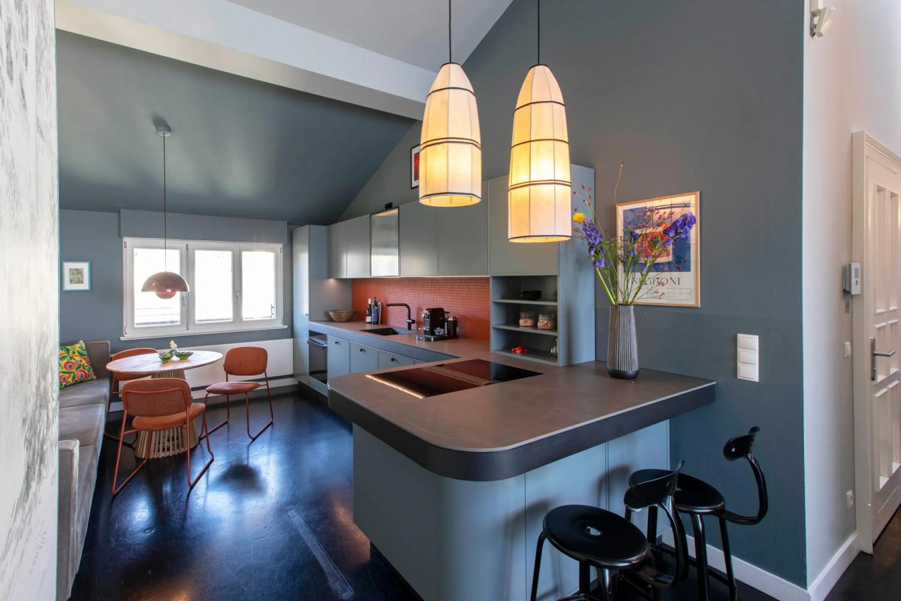 Kitchen or kitchenette in Gorki Apartments