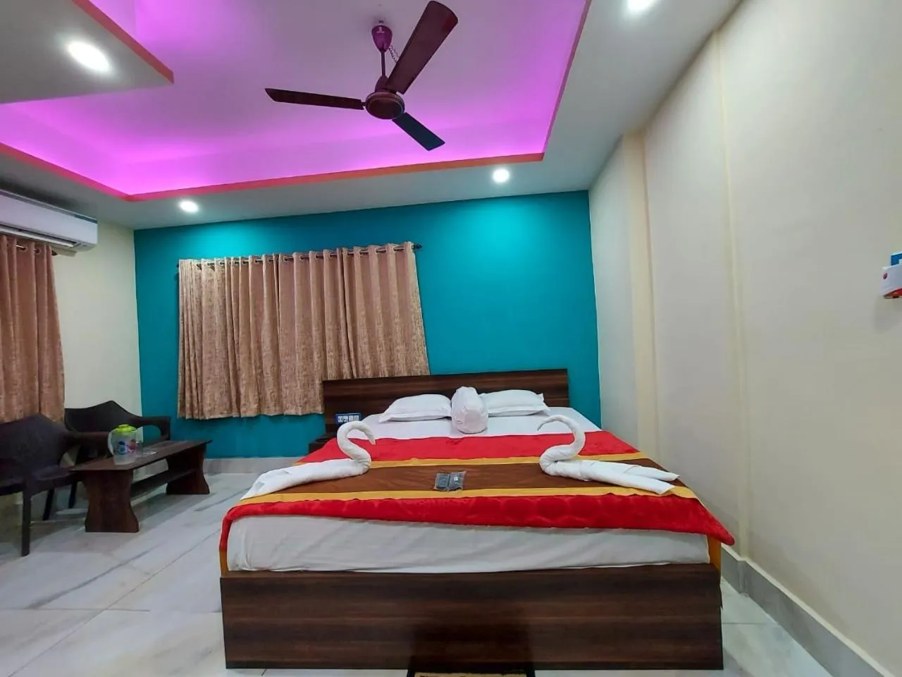 Bed in ICONIC Hotel Digha