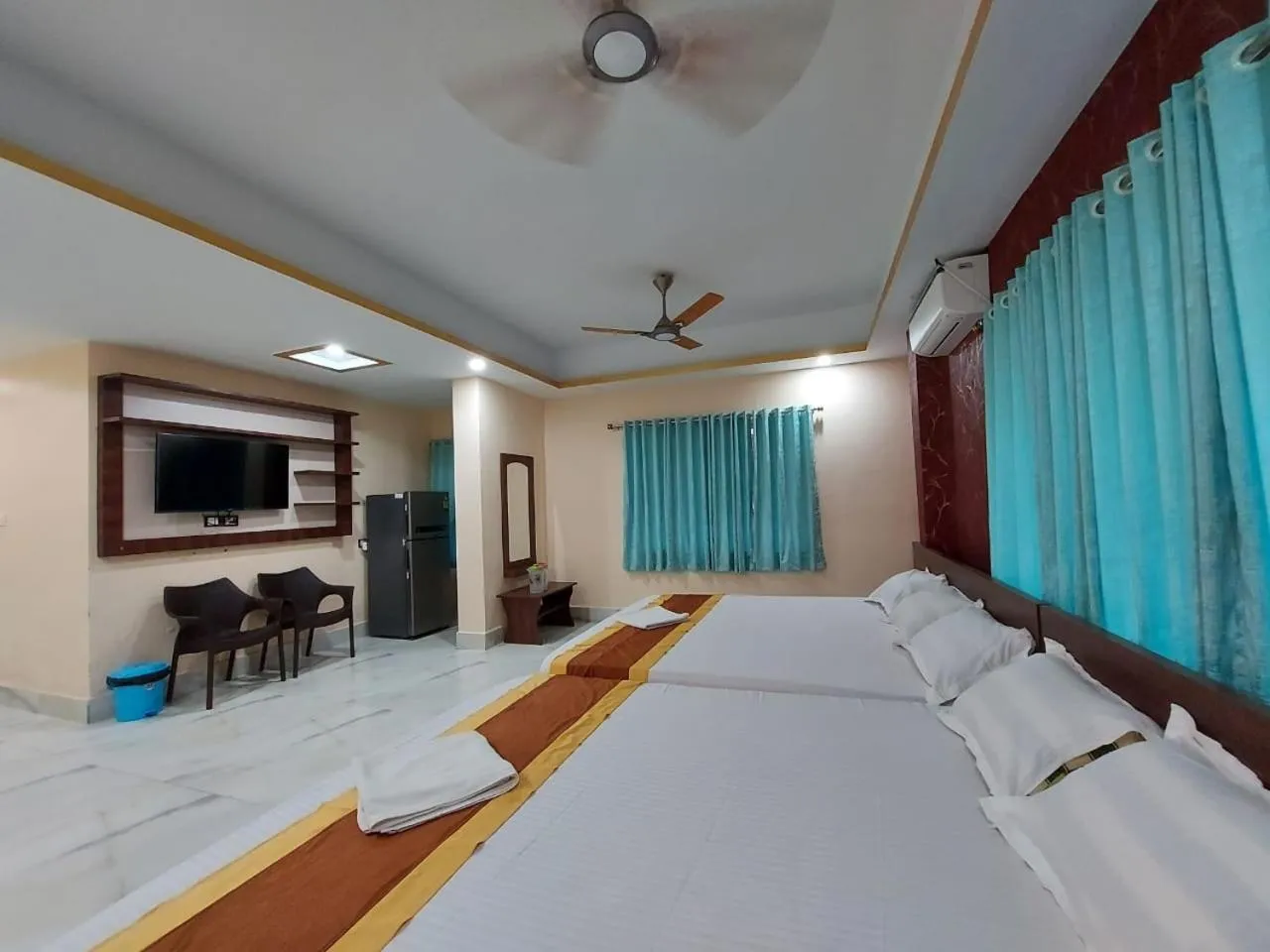 Bed in ICONIC Hotel Digha