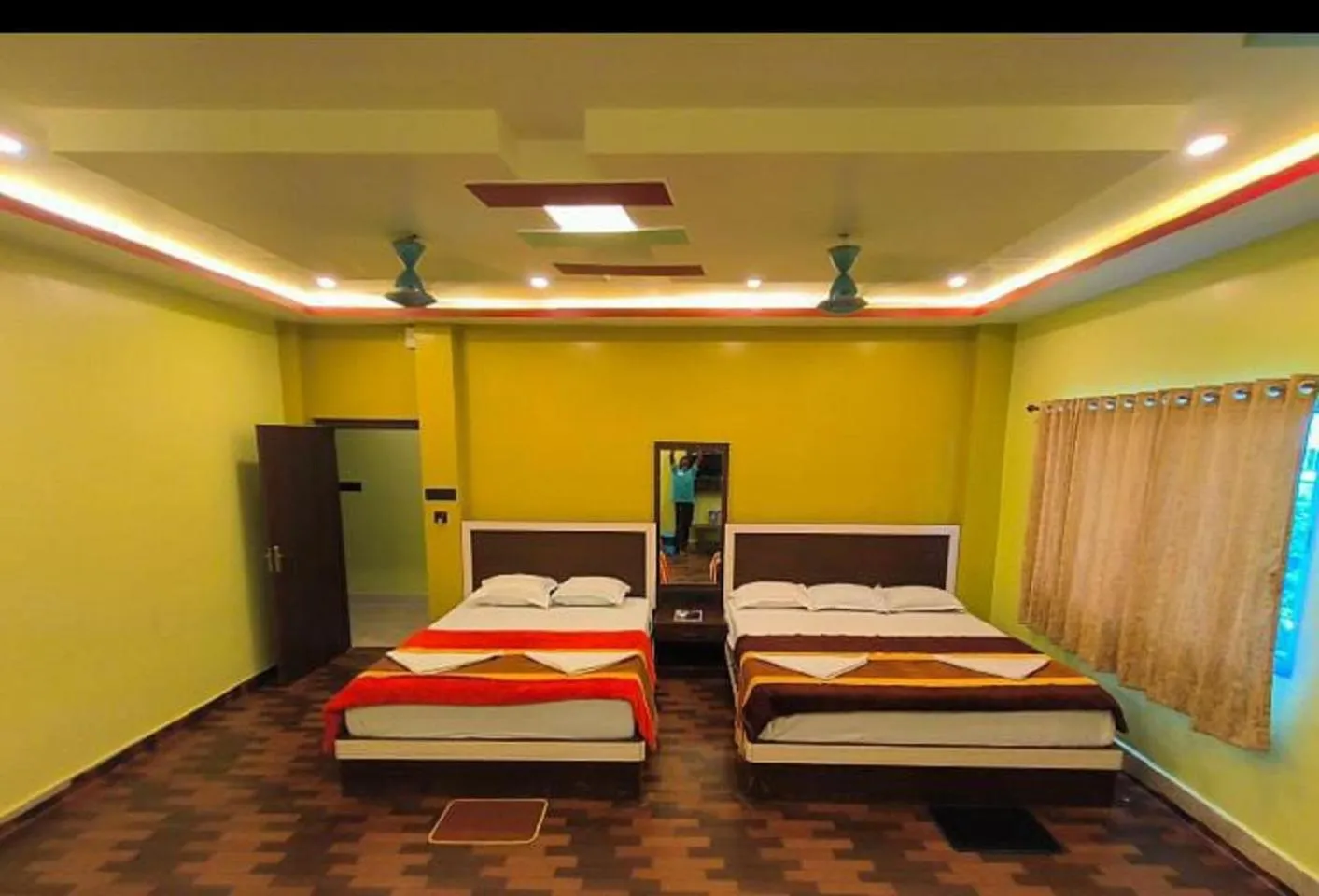 Bed in ICONIC Hotel Digha