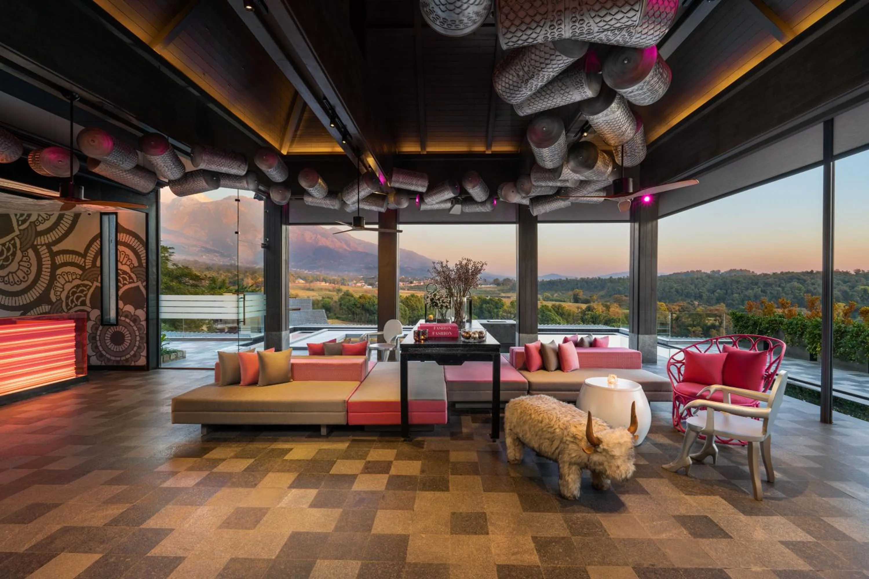 Lobby or reception in Norbu The Montanna, Dharamshala - IHCL SeleQtions