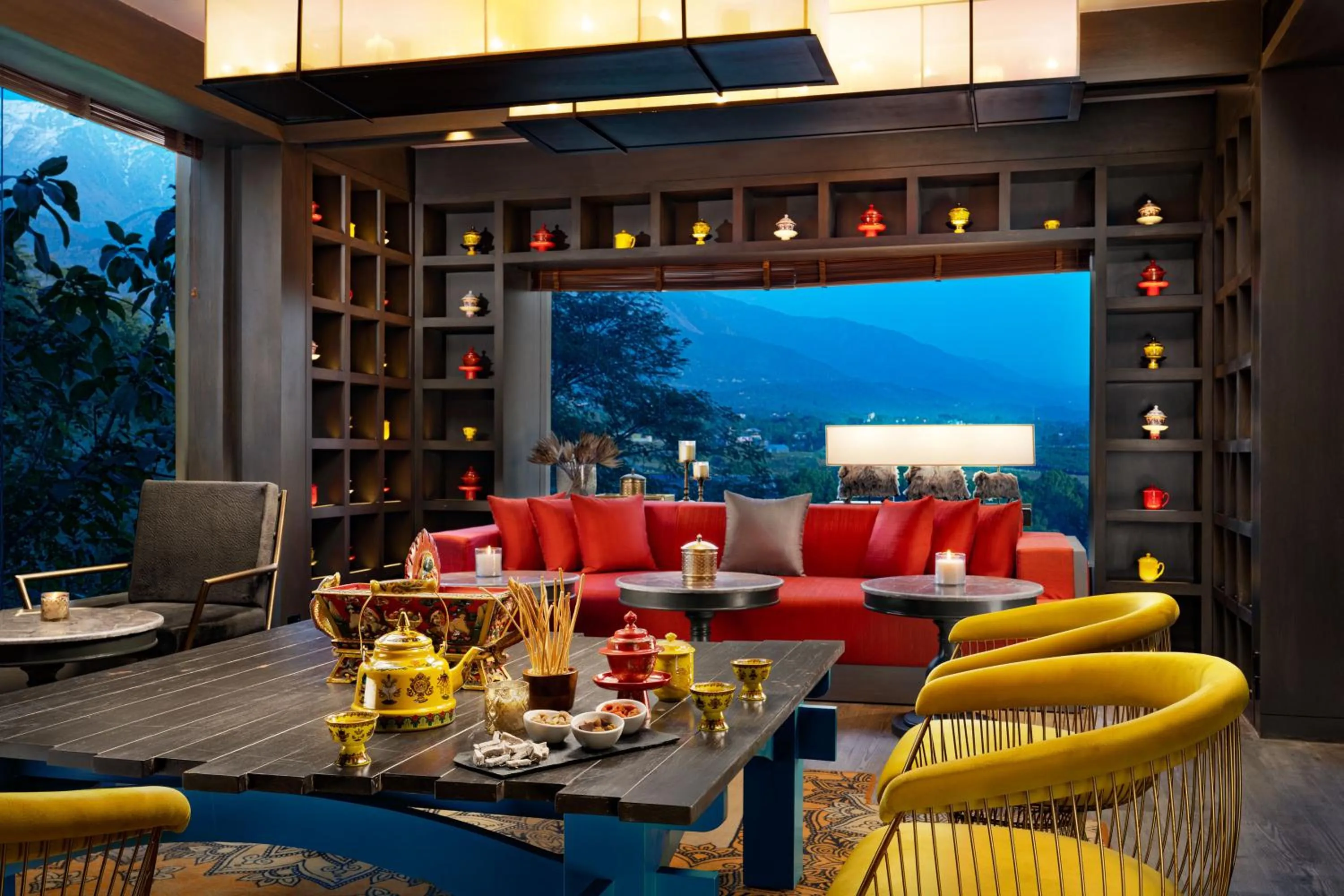 Lounge or bar in Norbu The Montanna, Dharamshala - IHCL SeleQtions
