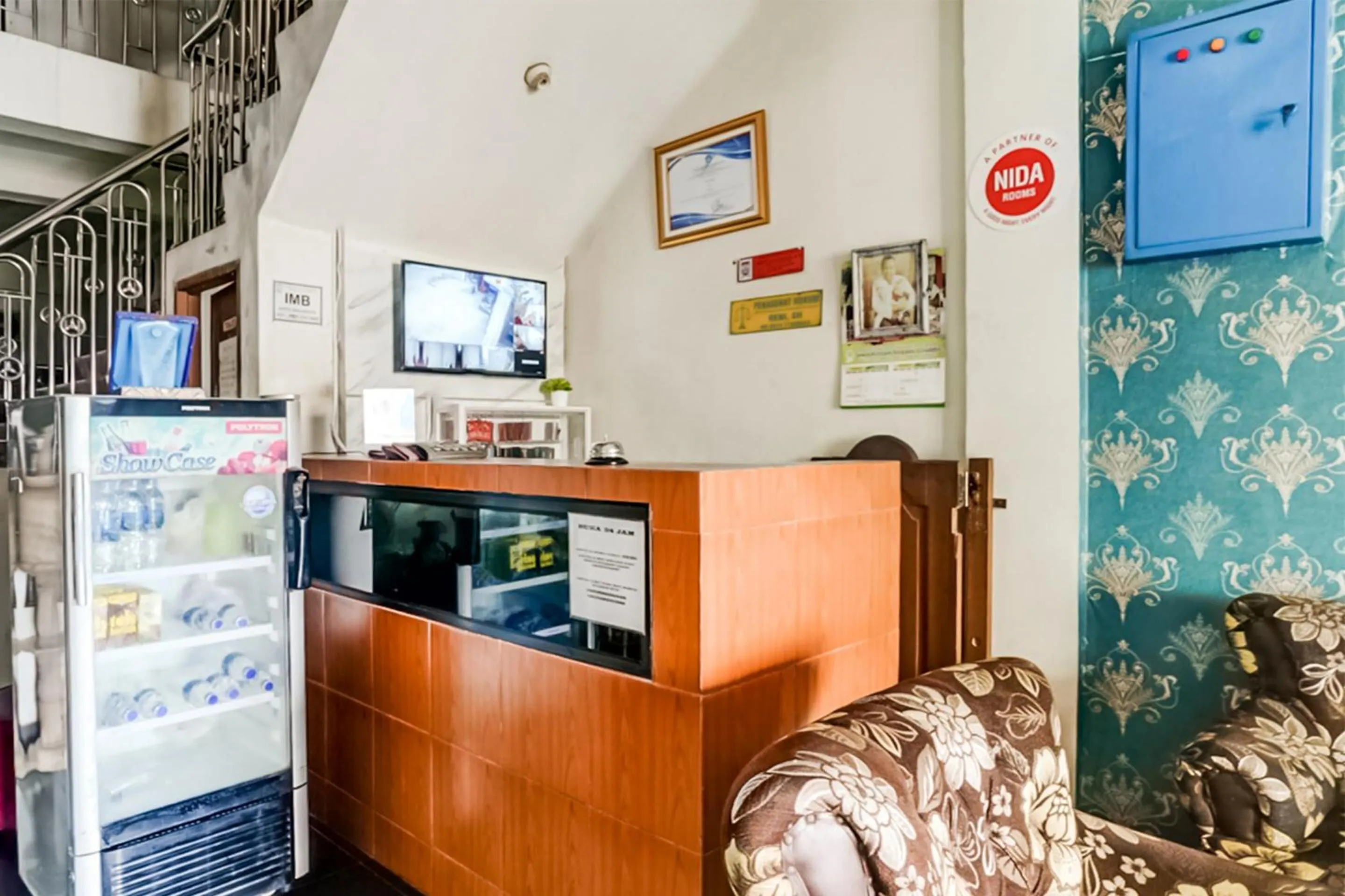 Lobby or reception in OYO Life 91160 Wisma Srijaya Syariah