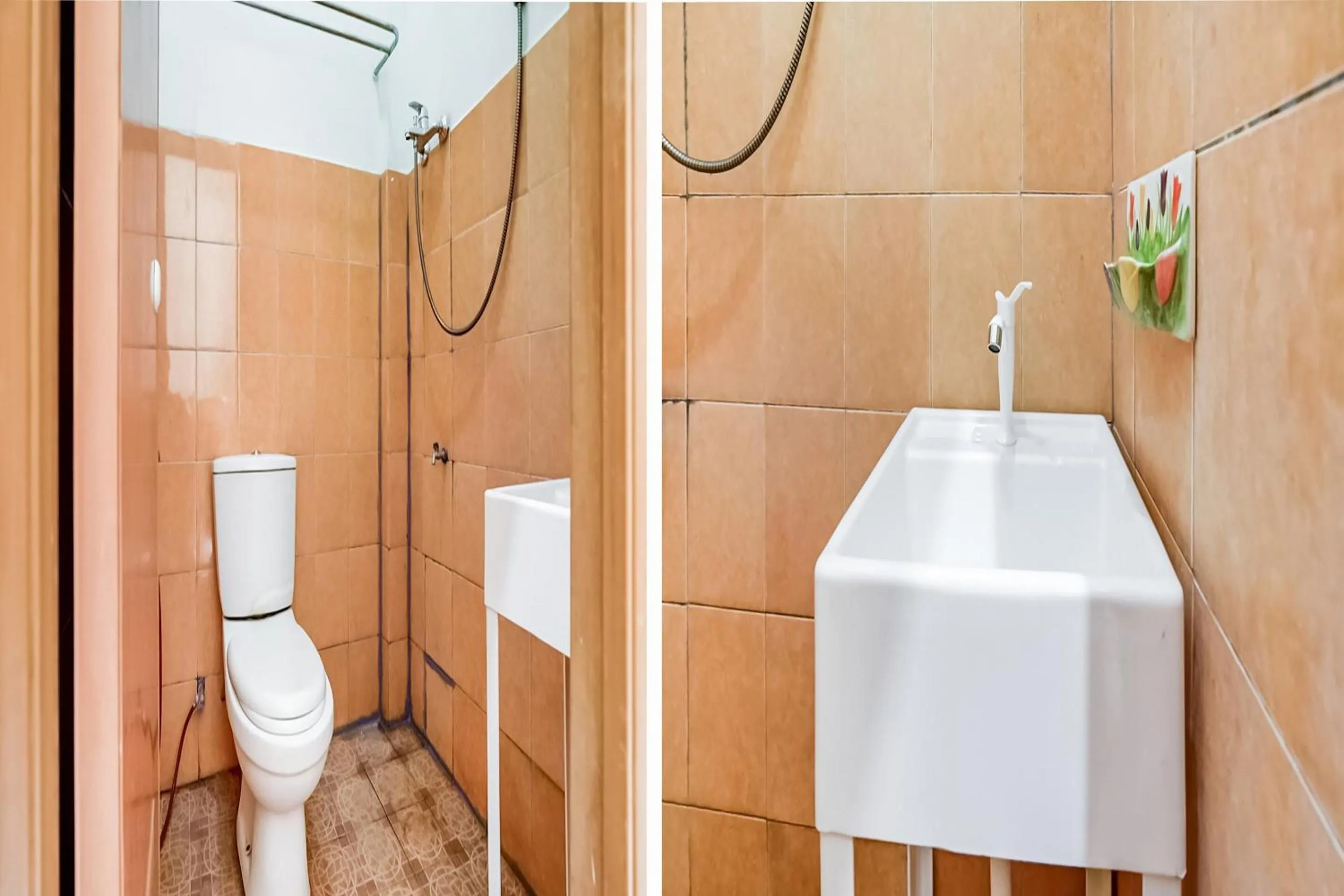 Bathroom in OYO Life 91160 Wisma Srijaya Syariah