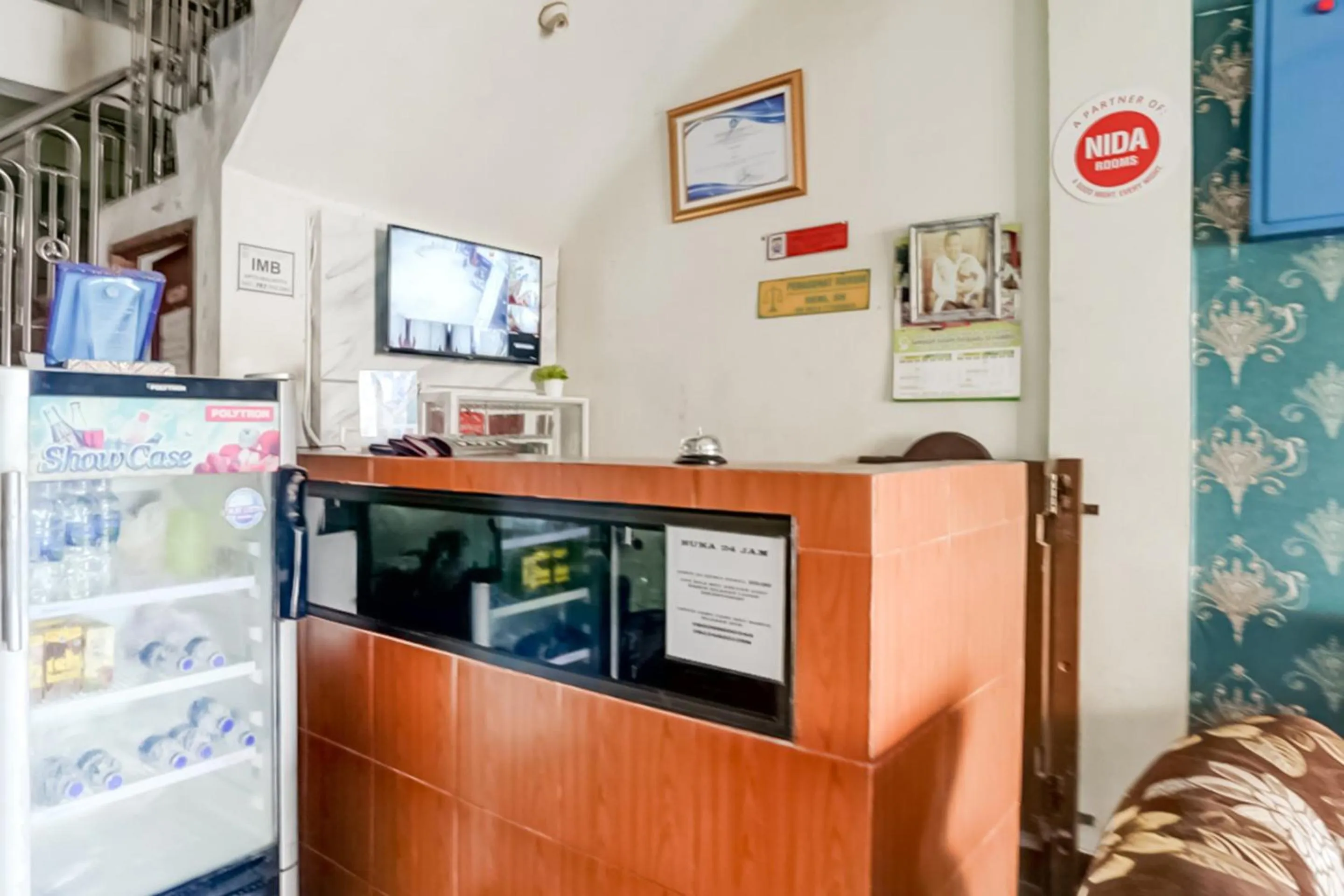 Lobby or reception in OYO Life 91160 Wisma Srijaya Syariah