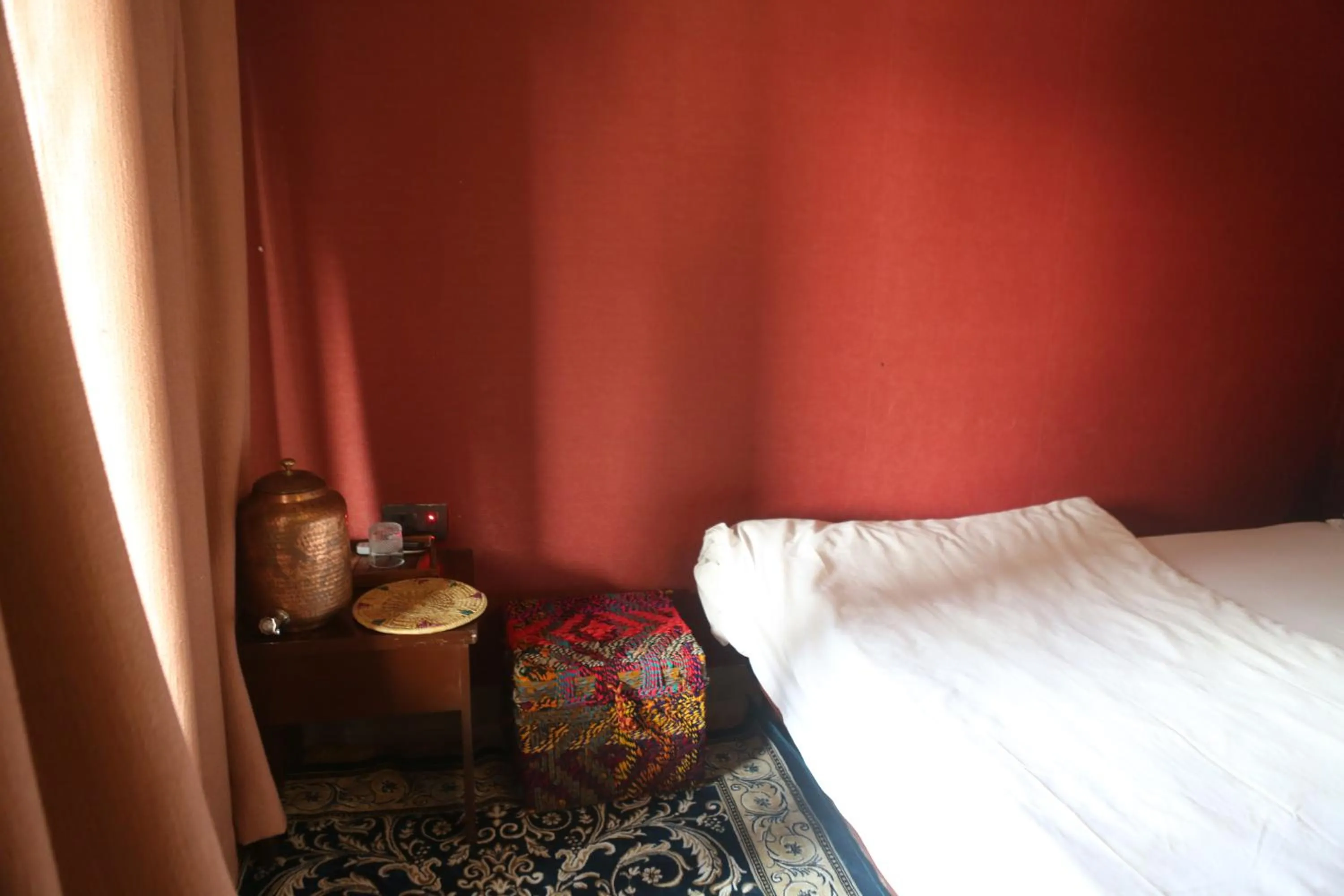 Bed in Vedic Dham Ganga