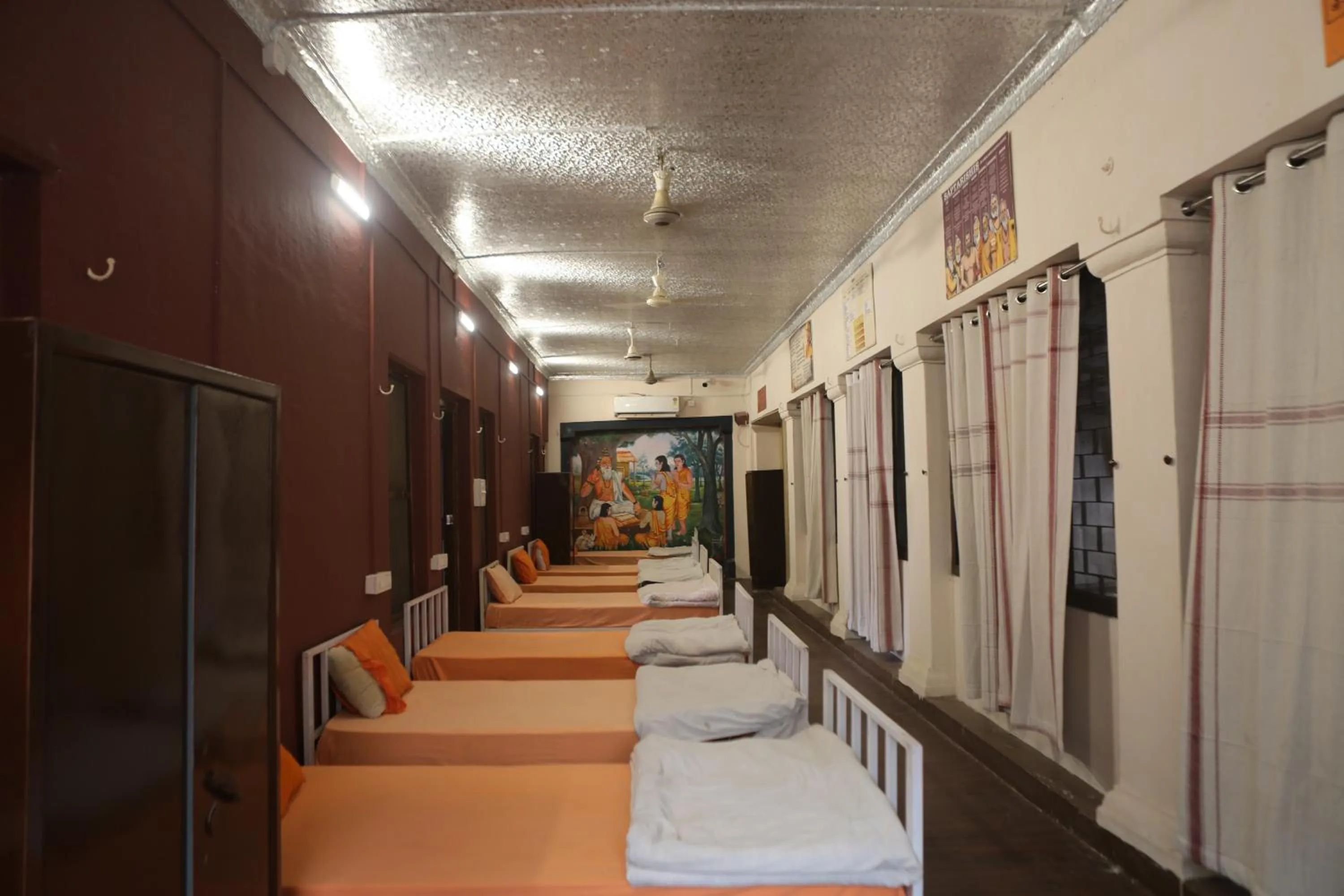 Bed in Vedic Dham Ganga