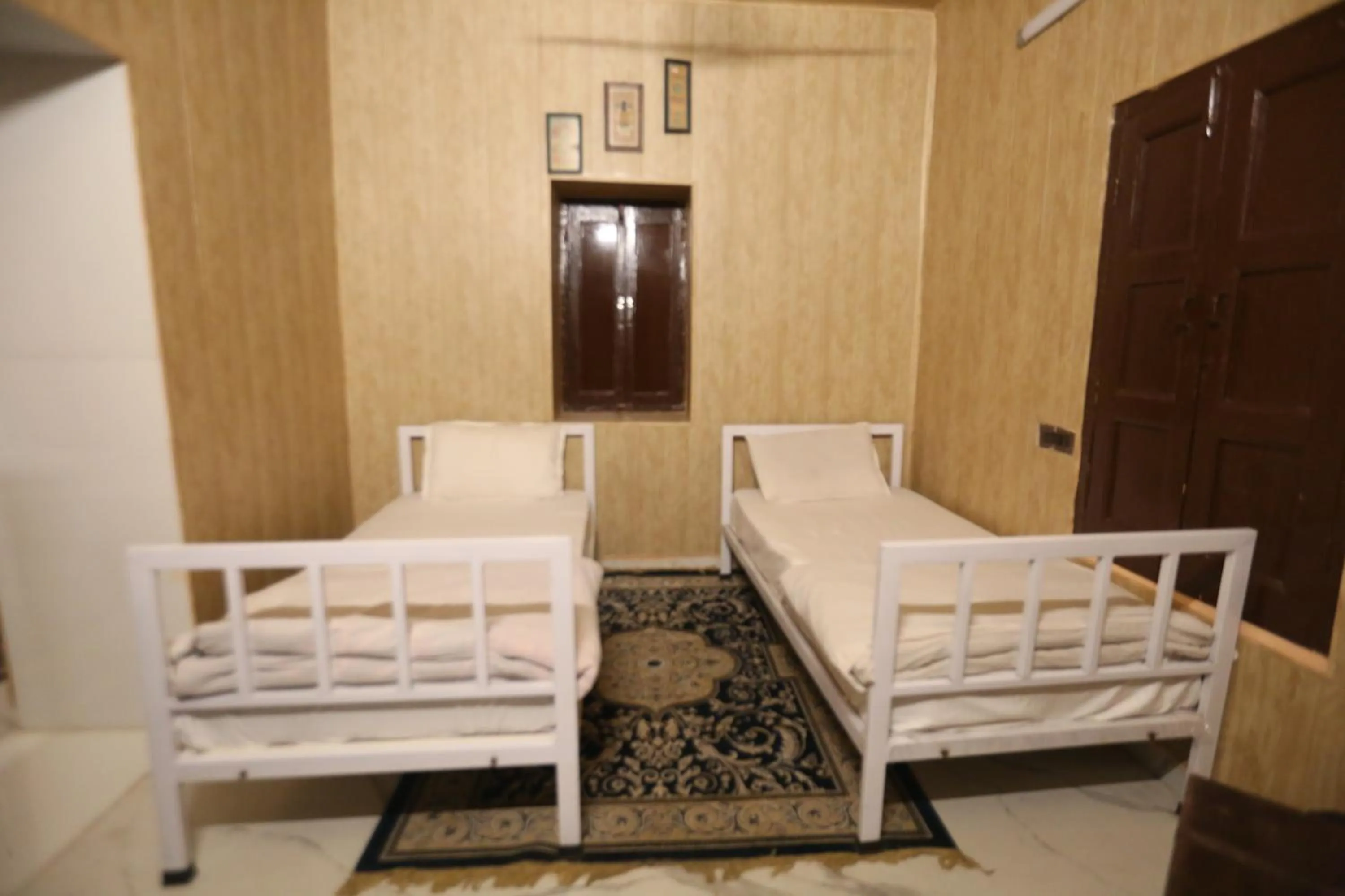 Bed in Vedic Dham Ganga