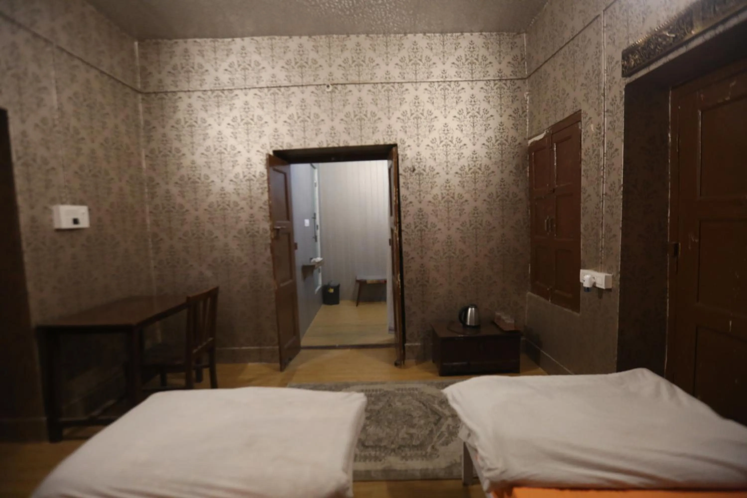 Bed in Vedic Dham Ganga