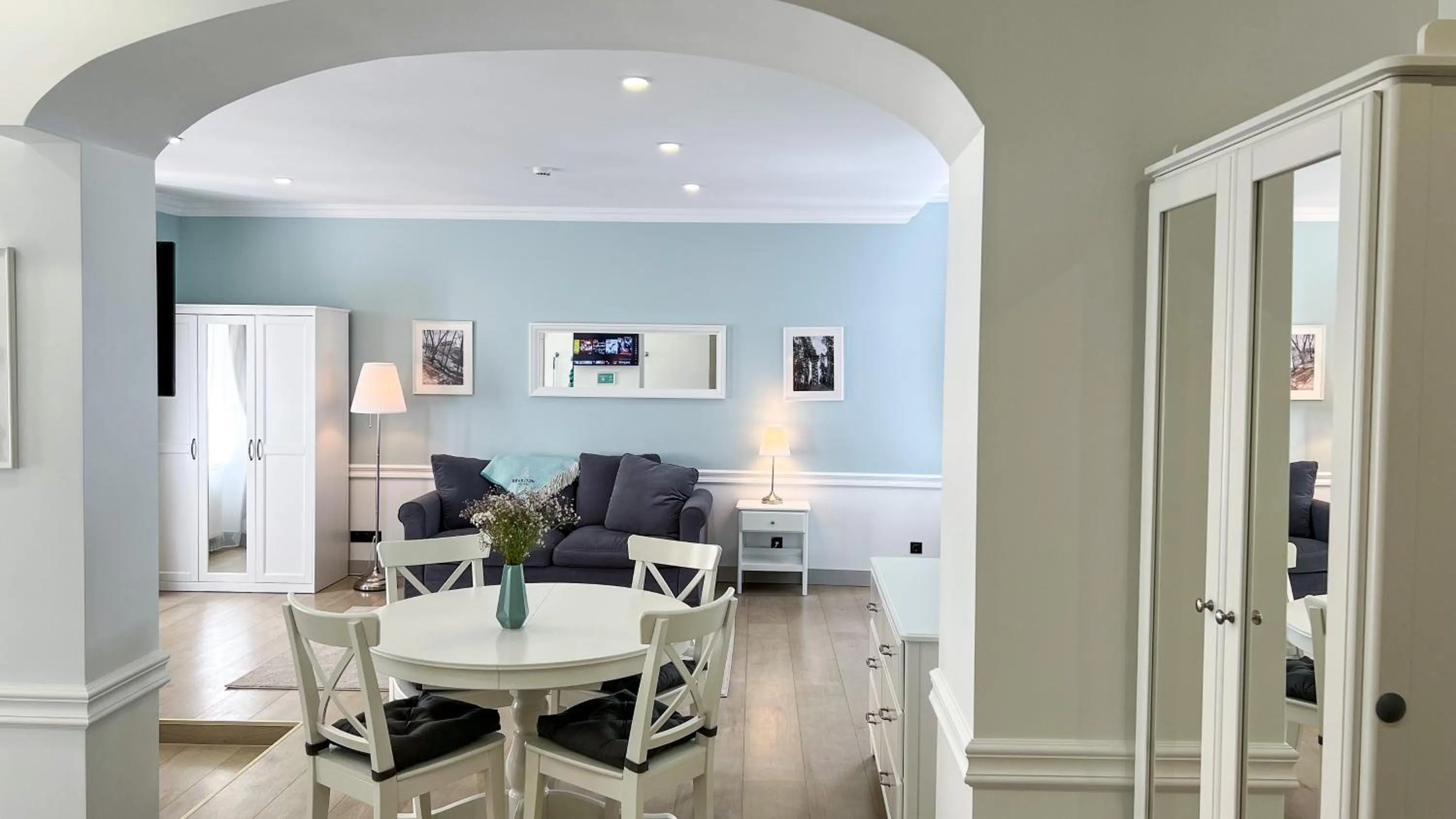 Living room in Revelton Suites Riga